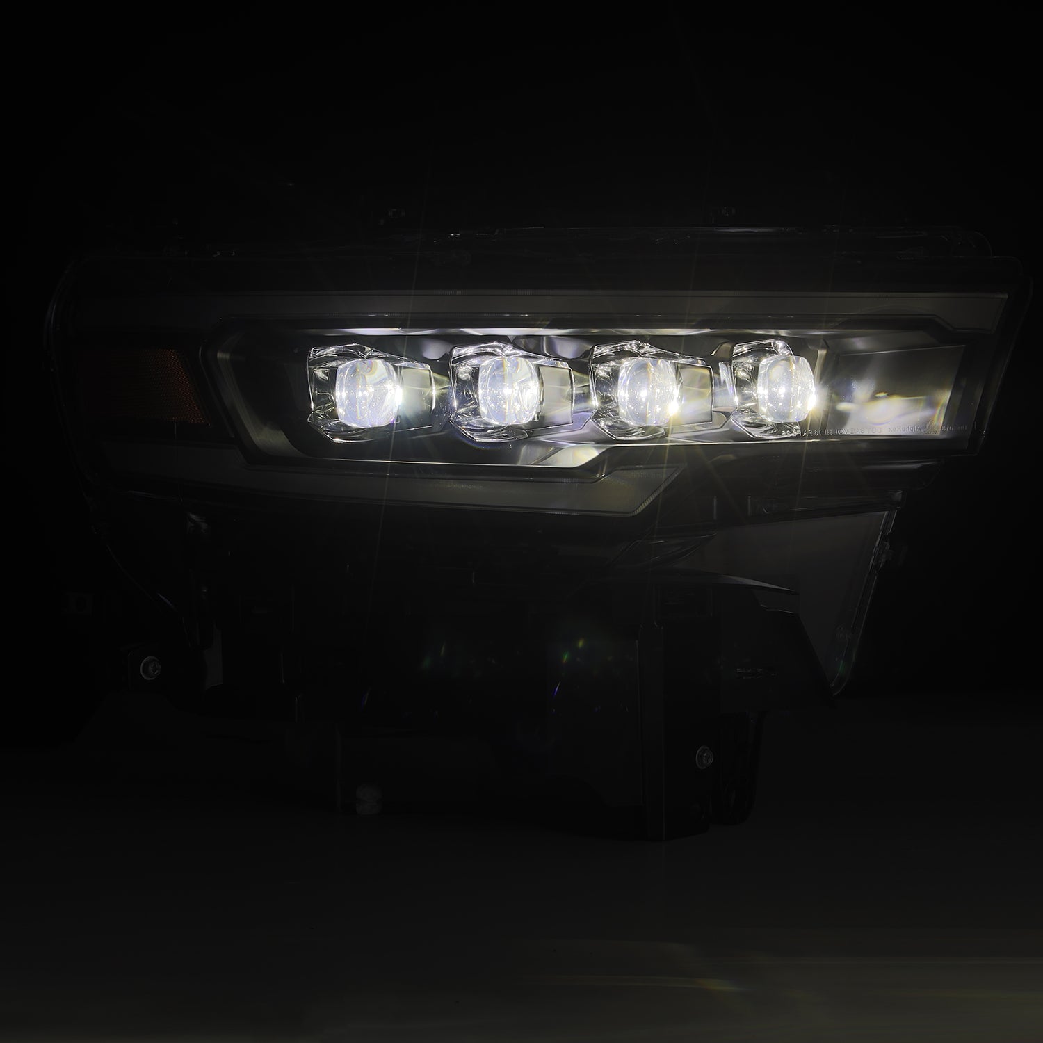 25-26 Ram 1500 NOVA-Series LED Projector Headlights Black - Apollo Off-Road
