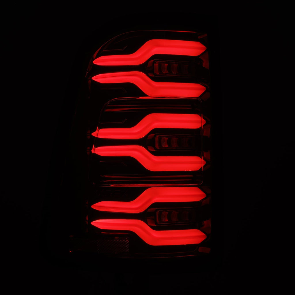 25-25 Ram 1500 LUXX-Series LED Tail Lights Alpha-Black - Apollo Off-Road