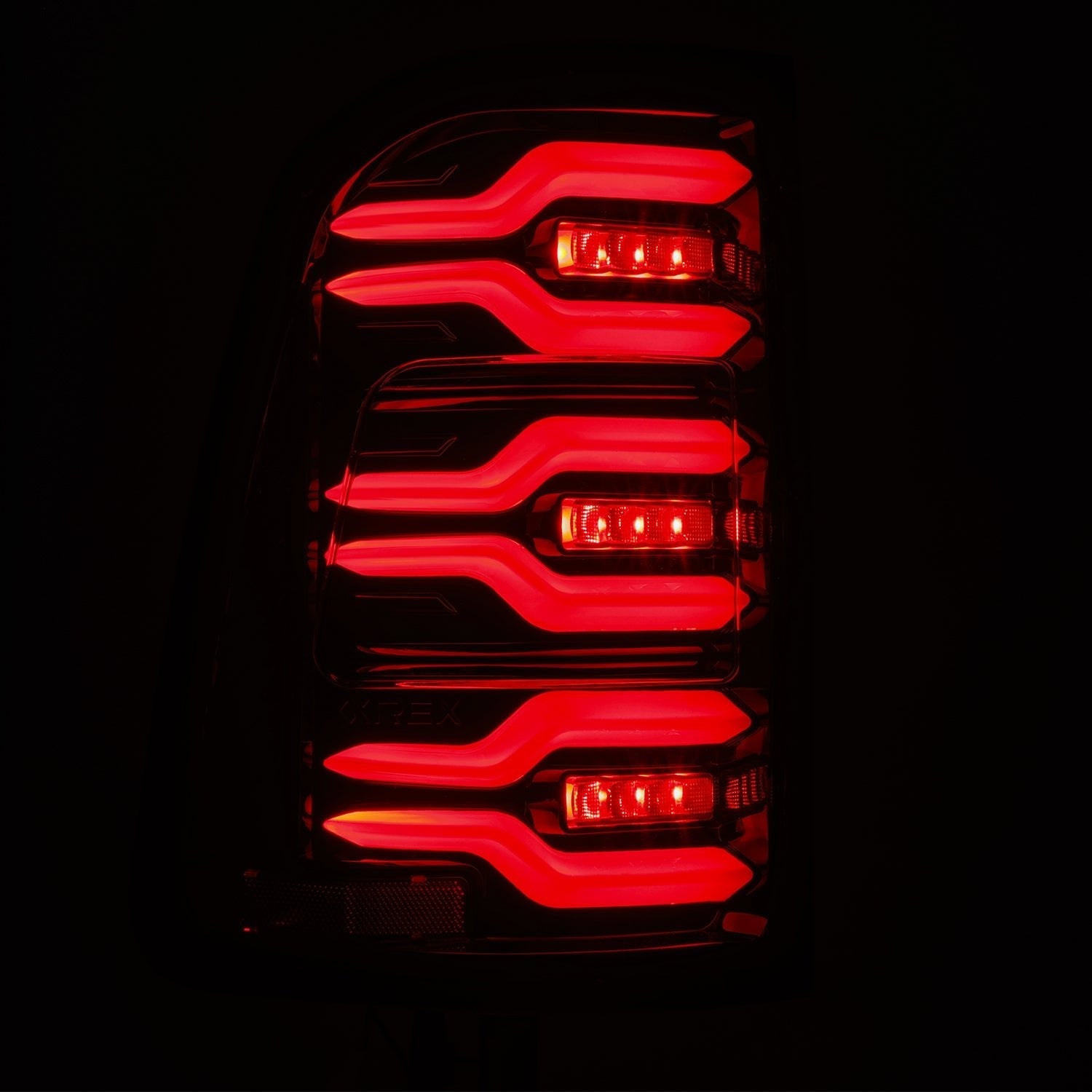 25-25 Ram 1500 LUXX-Series LED Tail Lights Alpha-Black - Apollo Off-Road