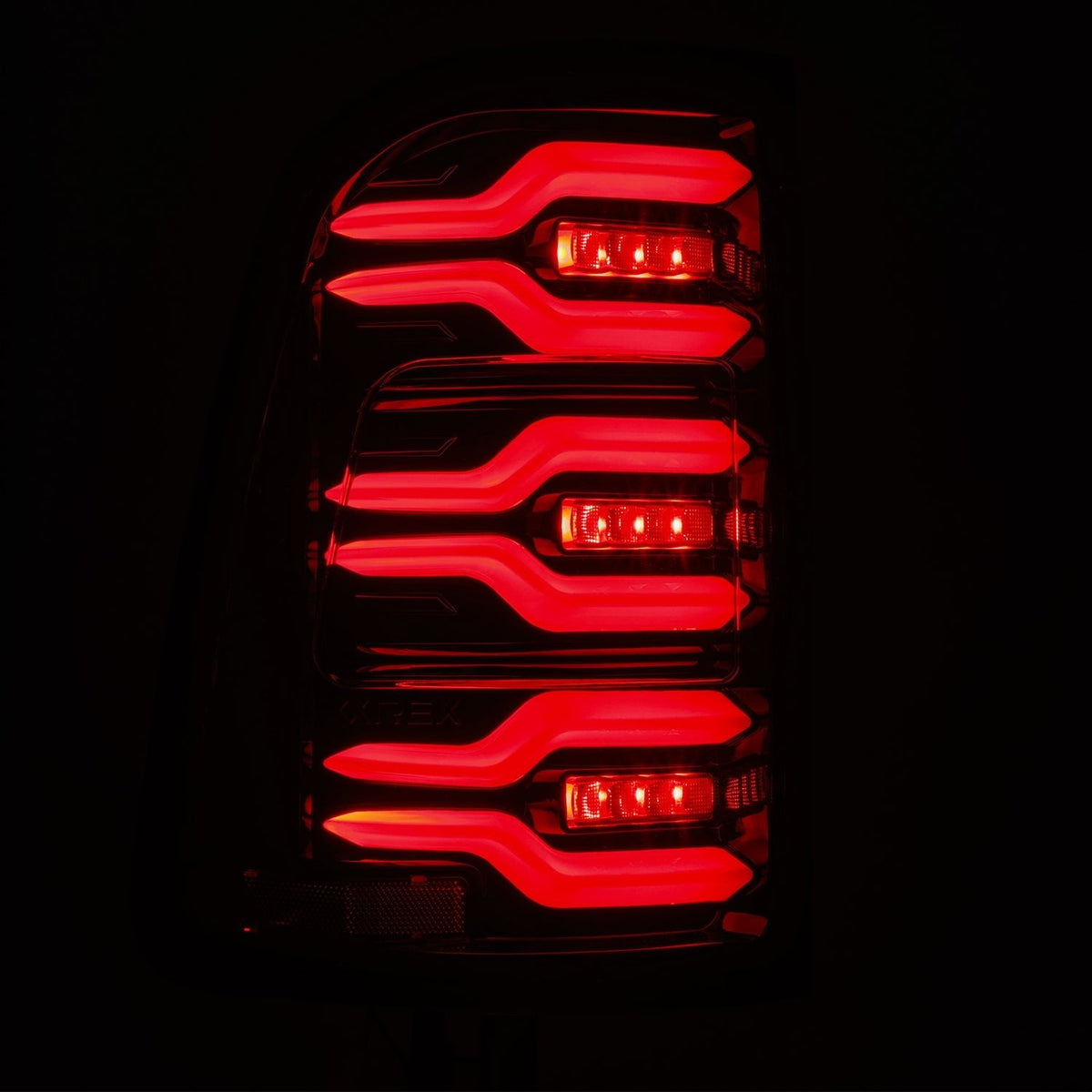 25-25 Ram 1500 LUXX-Series LED Tail Lights Alpha-Black - Apollo Off-Road