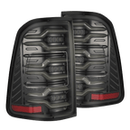 25-25 Ram 1500 LUXX-Series LED Tail Lights Alpha-Black - Apollo Off-Road