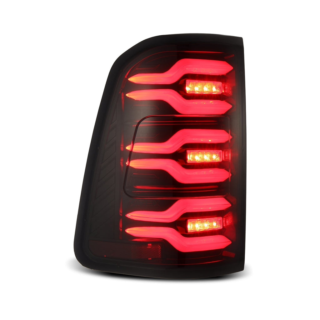 25-25 Ram 1500 LUXX-Series LED Tail Lights Black - Apollo Off-Road