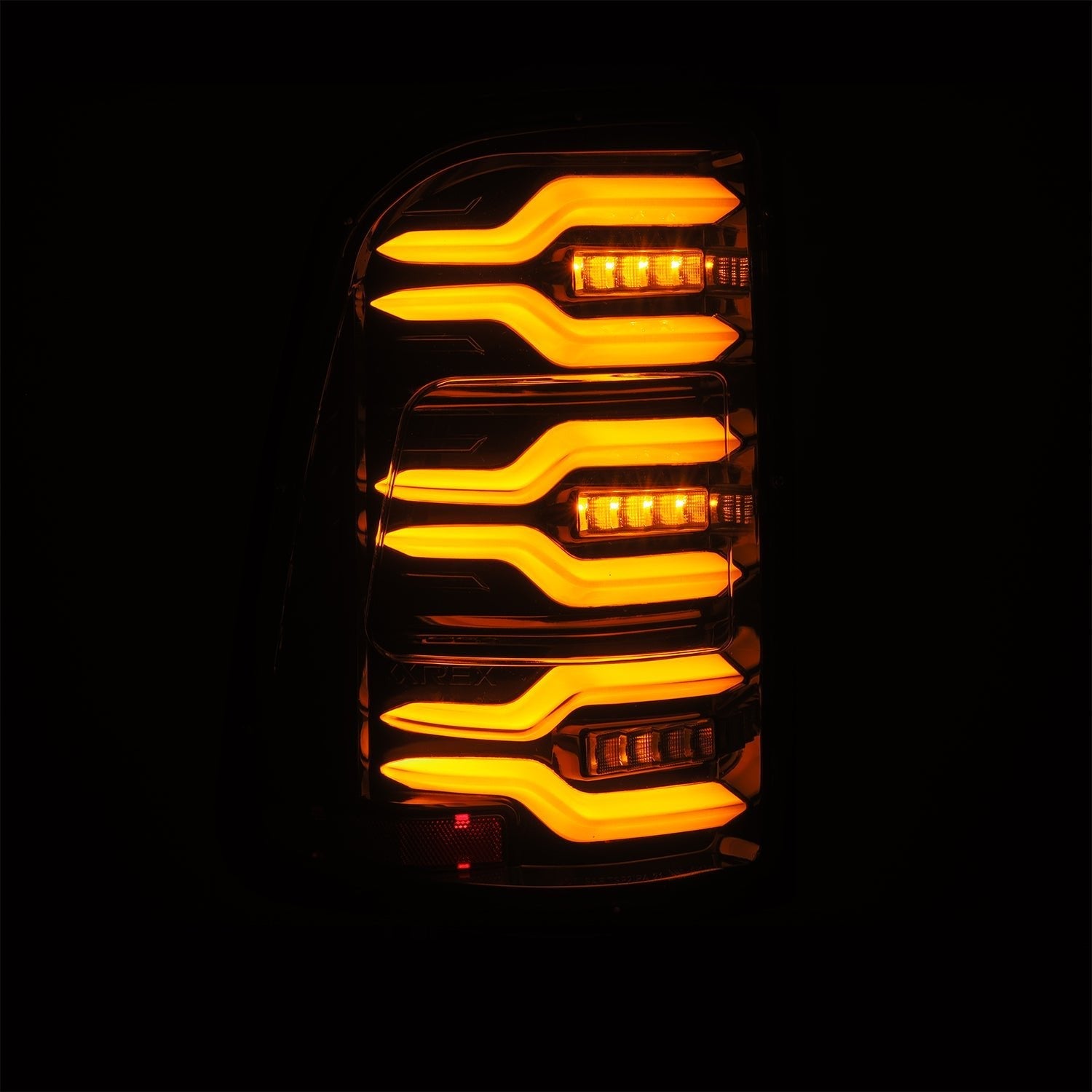 25-25 Ram 1500 LUXX-Series LED Tail Lights Black - Apollo Off-Road