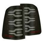 25-25 Ram 1500 LUXX-Series LED Tail Lights Black - Apollo Off-Road