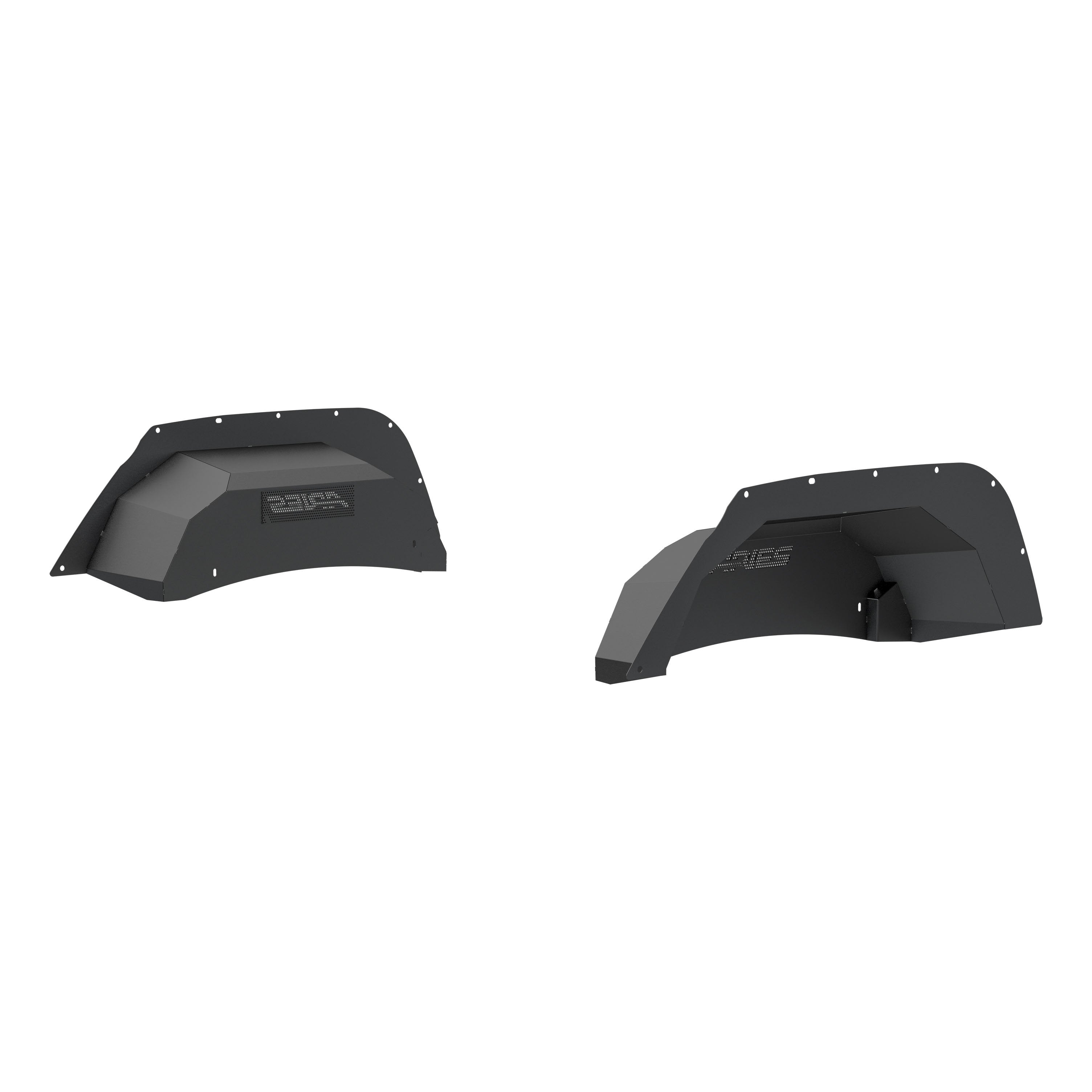 ARIES Jeep Wrangler JK Aluminum Rear Inner Fender Liners, 2018 Jeep Wrangler