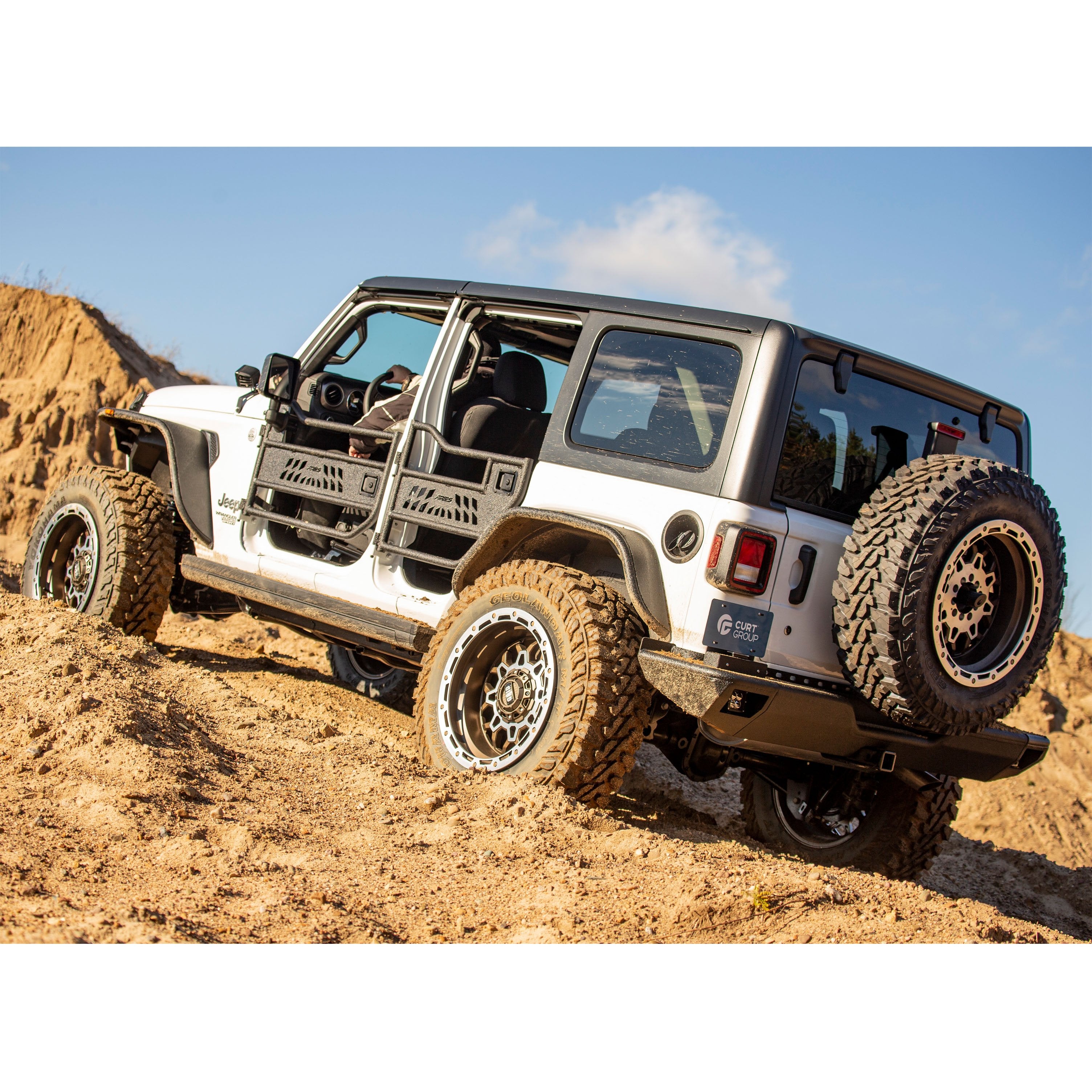 ARIES Jeep Wrangler JL Aluminum Rear Inner Fender Liners, 2018-2026 Jeep Wrangler