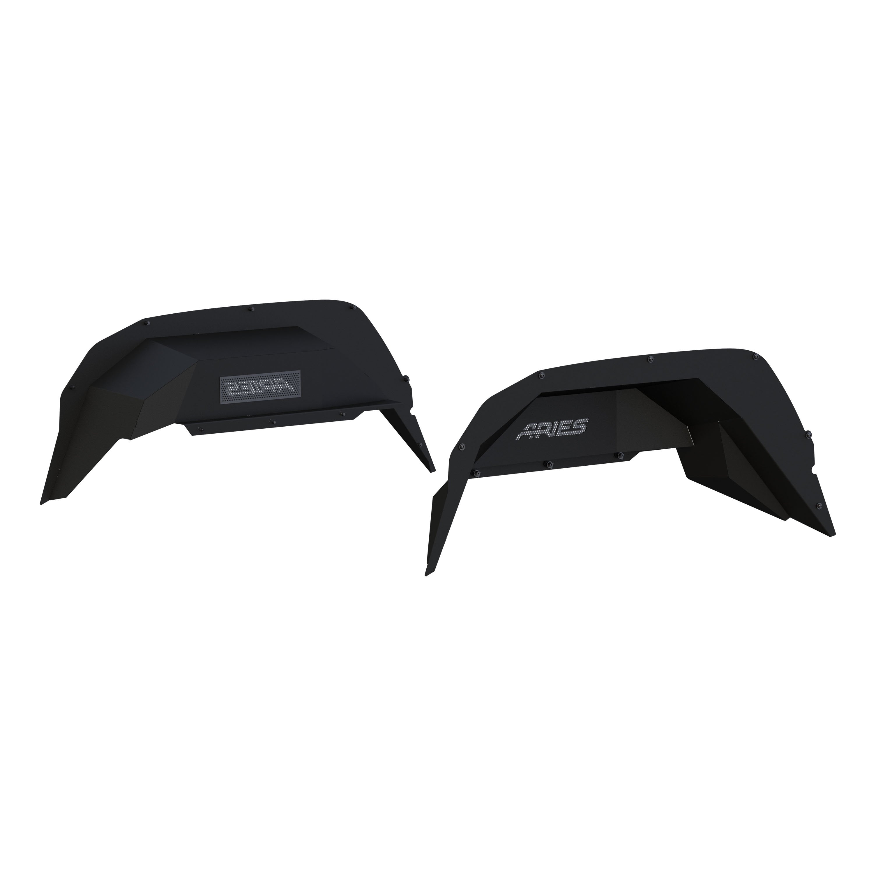 ARIES Jeep Gladiator JT Aluminum Rear Inner Fender Liners, 2020-2026 Jeep Gladiator