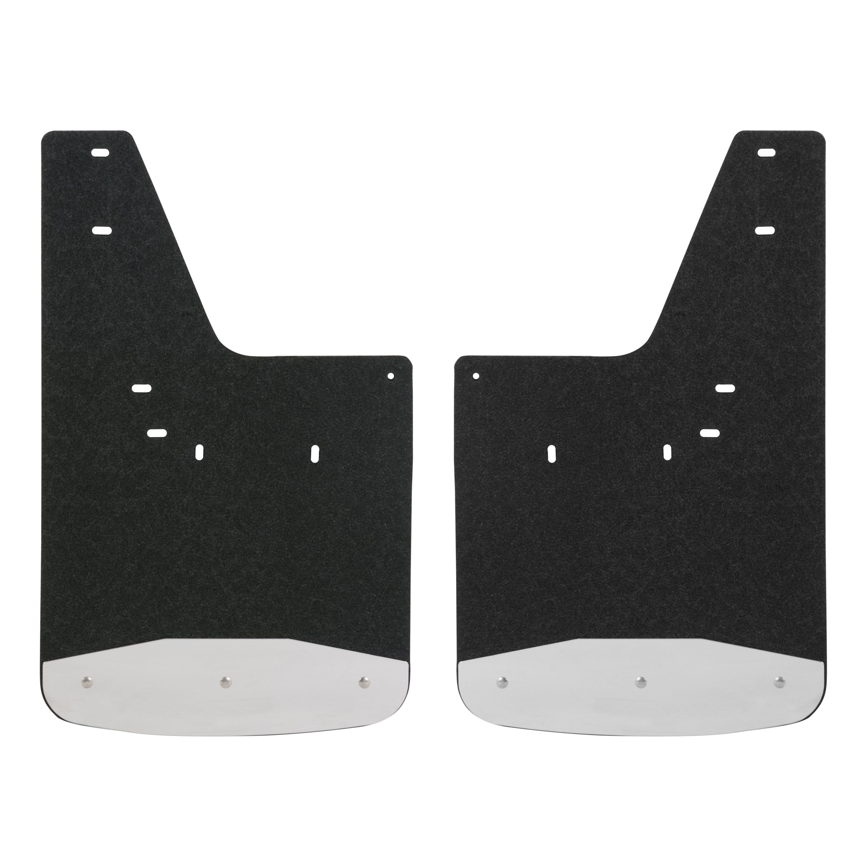 LUVERNE Rear 12" x 20" Rubber Mud Guards, 2019-2024 Ram 1500, 2019-2026 Ram 2500/3500