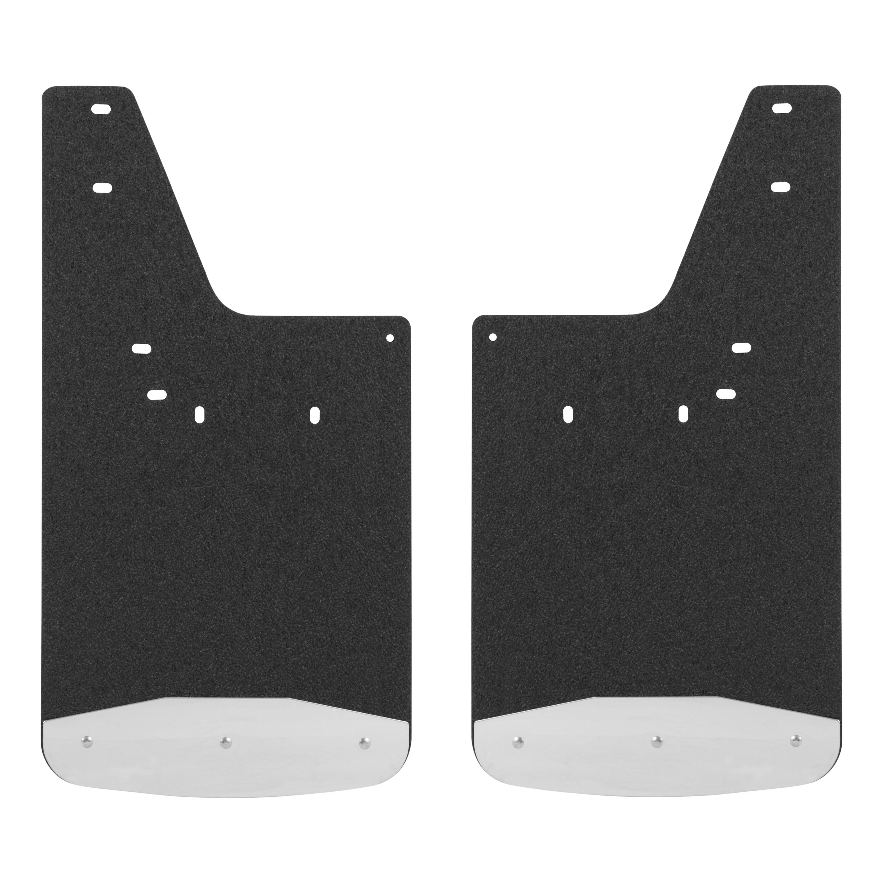 LUVERNE Rear 12" x 23" Rubber Mud Guards, 2019-2024 Ram 1500, 2019-2026 Ram 2500/3500