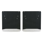LUVERNE Rear Dually 20" x 23" Textured Rubber Mud Guards, 2019-2026 Ram 3500