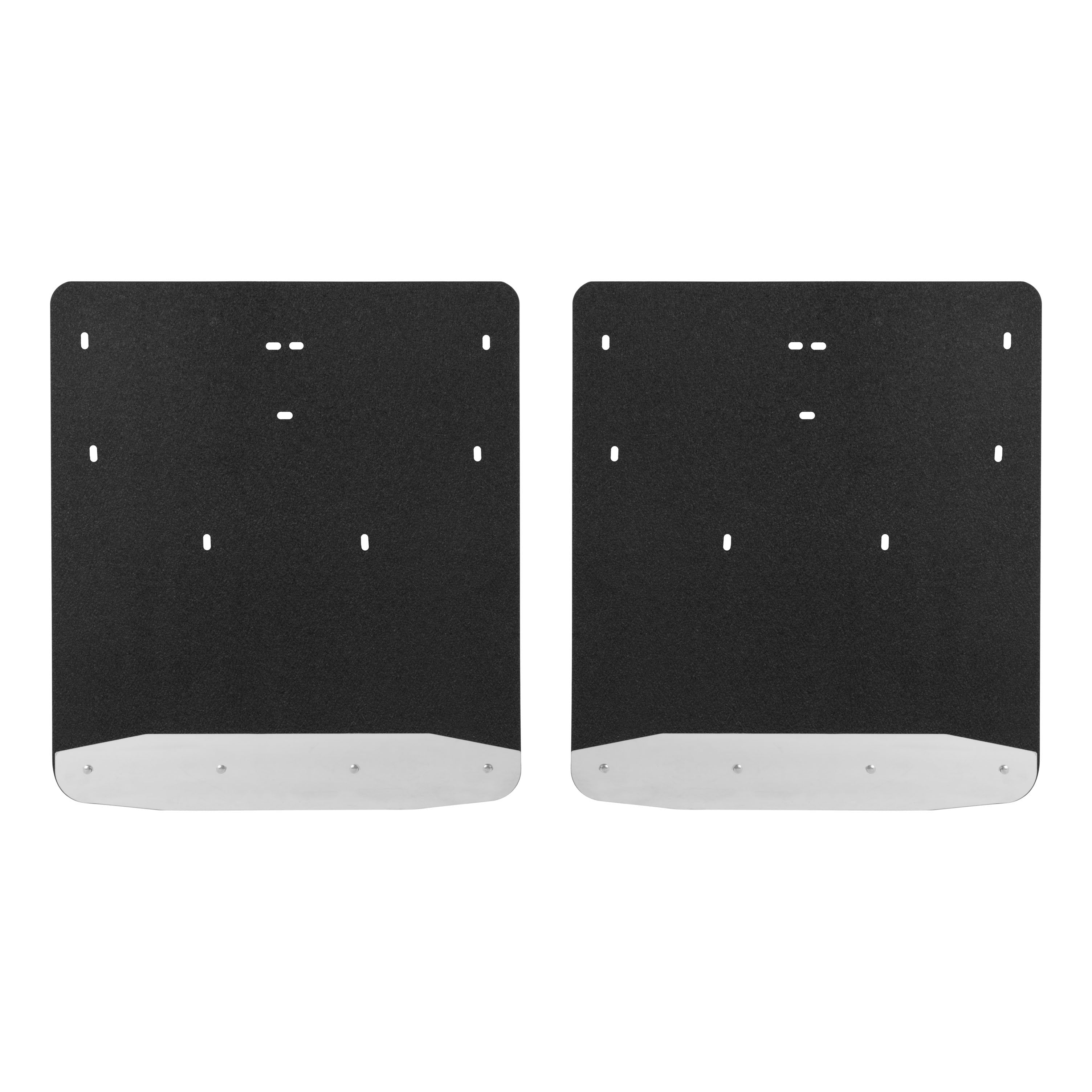 LUVERNE Rear Dually 20" x 23" Rubber Mud Guards, 2011-2016 Ford F-250/F-350/F-450 Super Duty