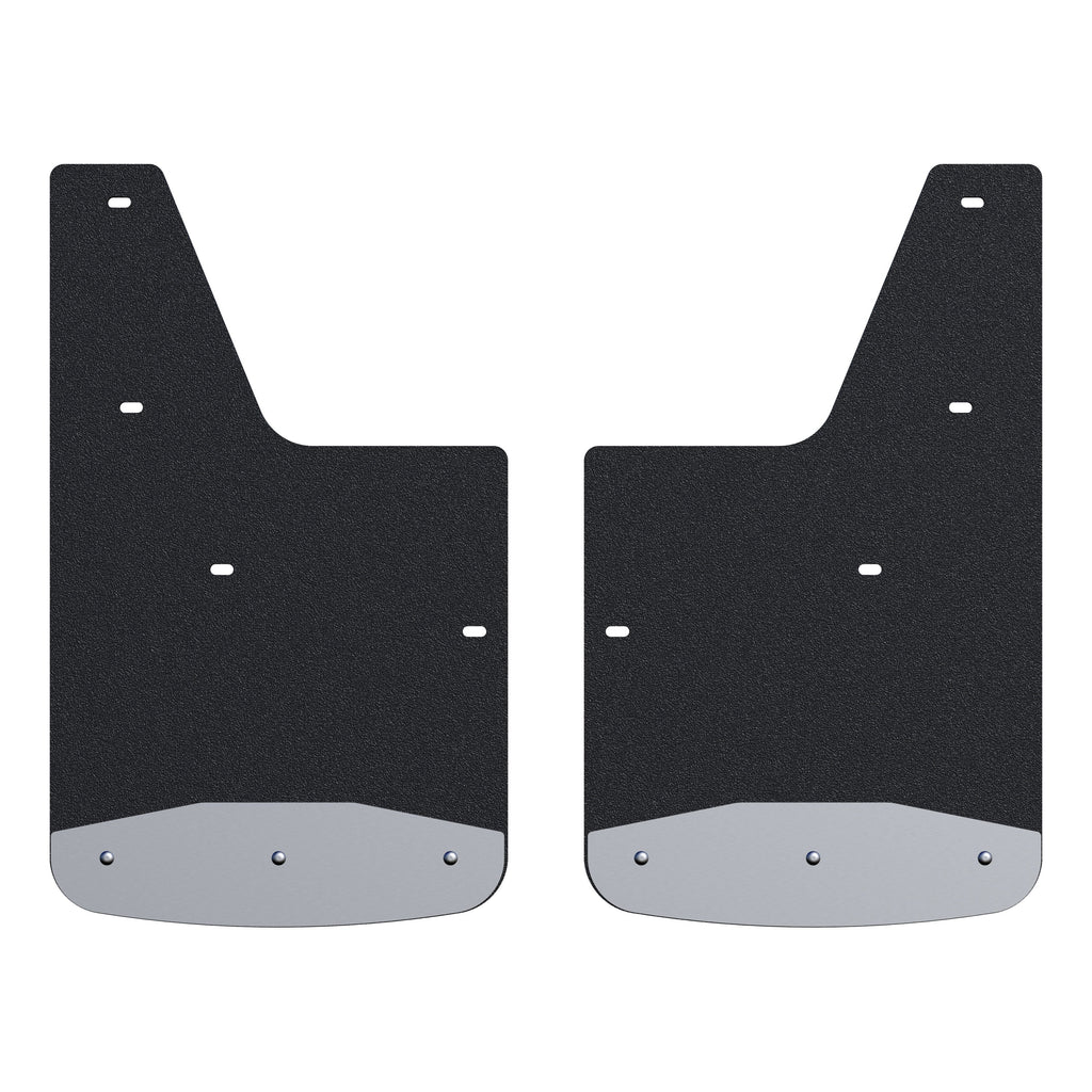 LUVERNE Front 12" x 20" Rubber Mud Guards, 2019-2026 Chevy/GMC Silverado/Sierra 1500