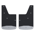 LUVERNE Front 12" x 20" Rubber Mud Guards, 2019-2026 Chevy/GMC Silverado/Sierra 1500