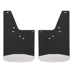 LUVERNE Rear 12" x 23" Rubber Mud Guards, 2019-2026 Chevy/GMC Silverado/Sierra 1500