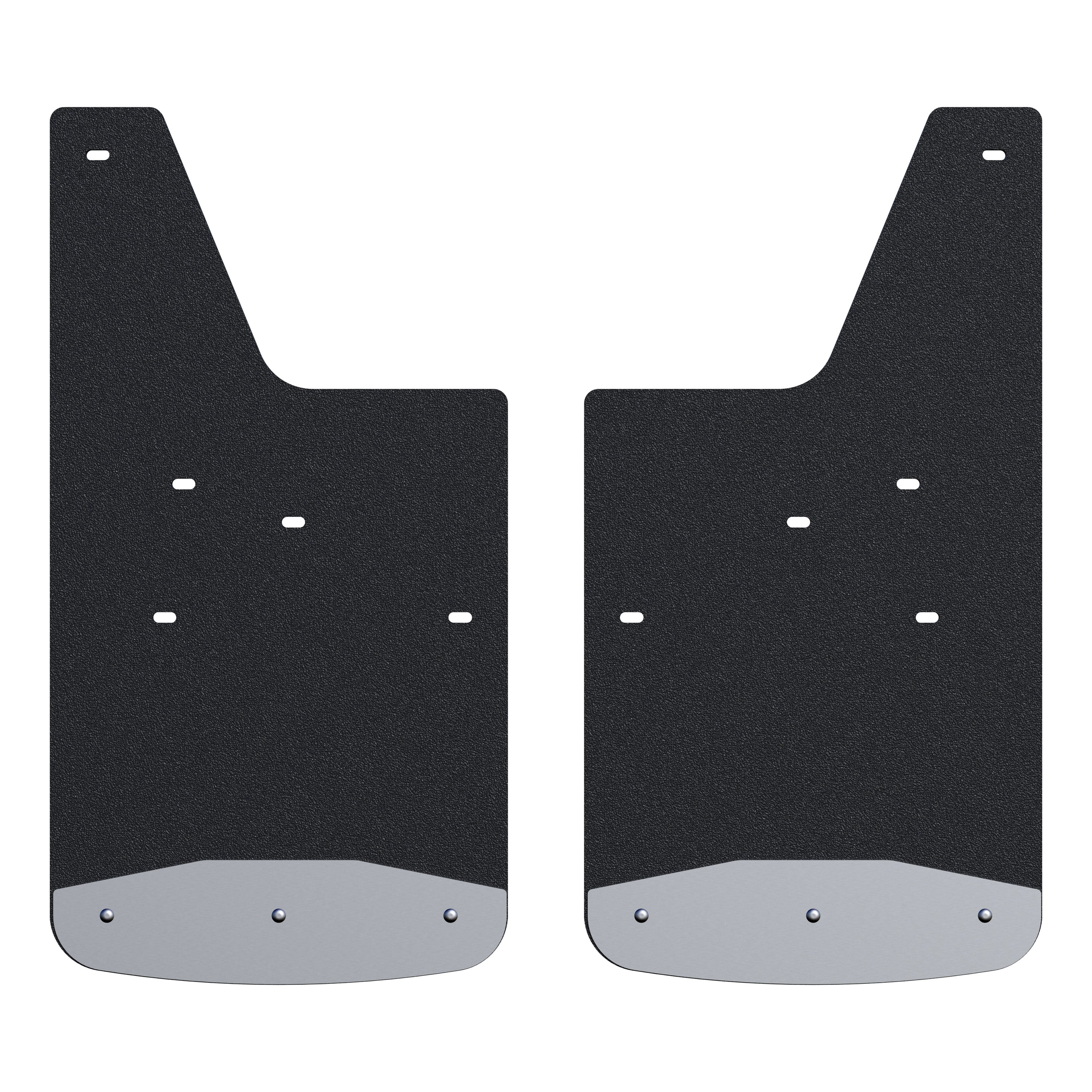 LUVERNE Front 12" x 23" Rubber Mud Guards, Chevy Silverado 2500, 3500 HD (2 Flaps), 2020-2026 Chevy/GMC Silverado/Sierra 2500HD, 2020-2026 Chevy/GMC Silverado/Sierra 3500HD