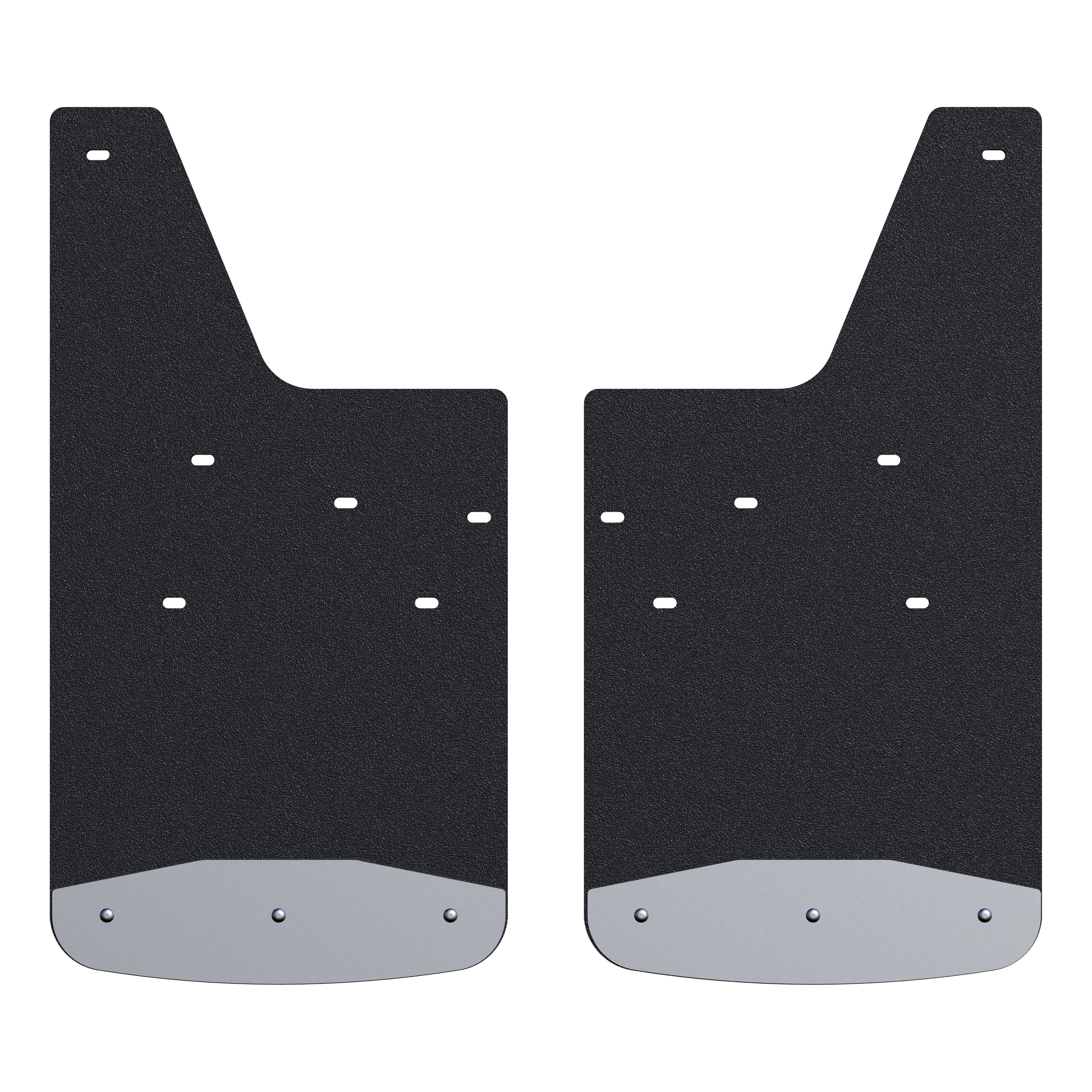 LUVERNE Rear 12" x 23" Rubber Mud Guards, 2020-2026 Chevy/GMC Silverado/Sierra 2500HD, 2020-2026 Chevy/GMC Silverado/Sierra 3500HD