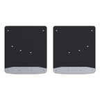 LUVERNE Rear Dually 20" x 23" Rubber Mud Guards, 2020-2026 Chevy/GMC Silverado/Sierra 3500HD