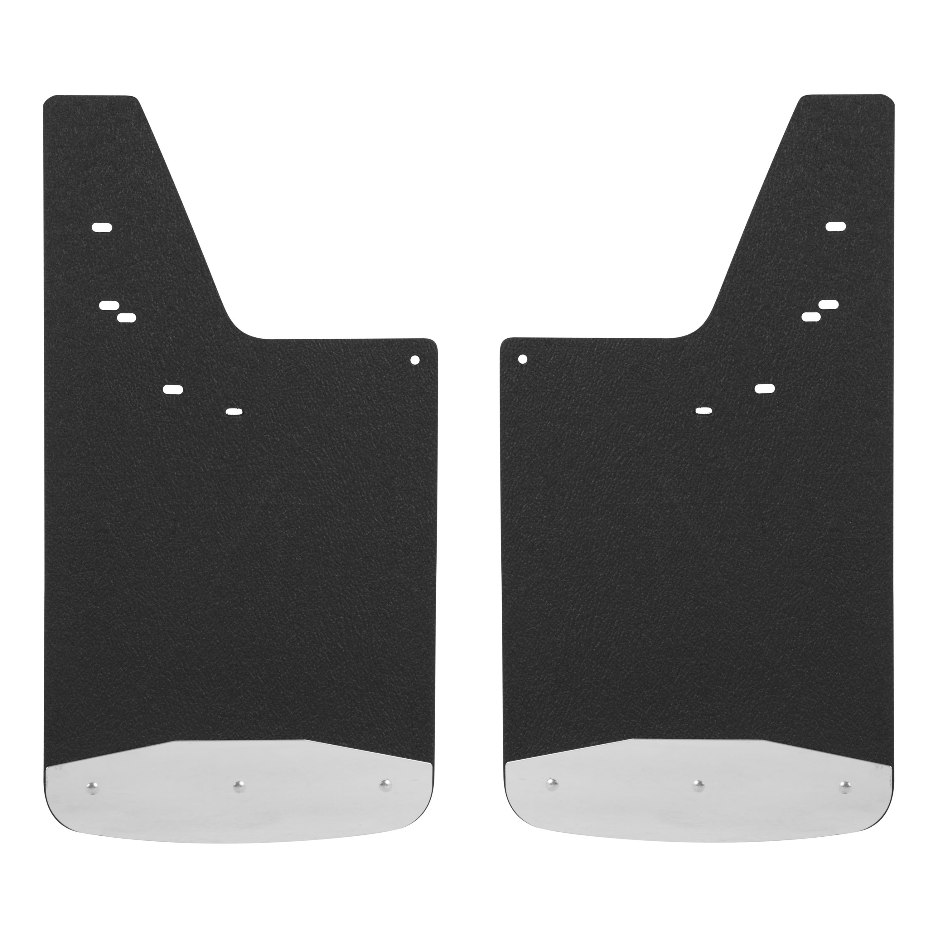 LUVERNE Front or Rear 12" x 23" Textured Rubber Mud Guards, 2015-2023 Ford F-150