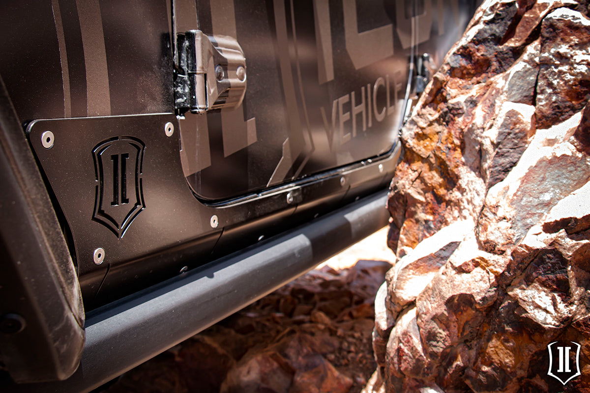 18-Up Jeep Wrangler JL 4Dr Body Armor ICON Impact Series Offroad Armor