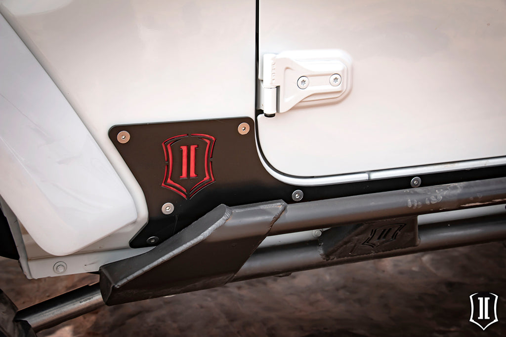 18-Up Jeep Wrangler JL 4Dr Body Armor ICON Impact Series Offroad Armor