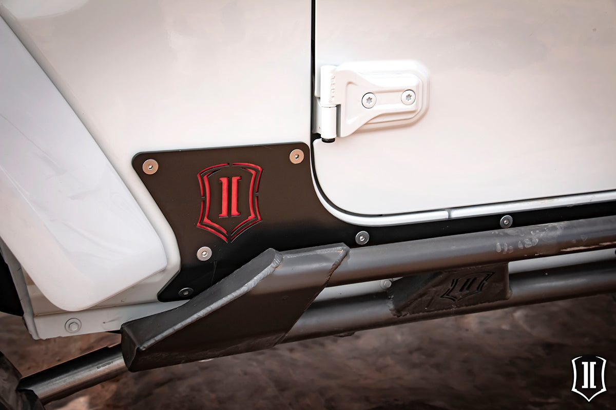 18-Up Jeep Wrangler JL 4Dr Body Armor ICON Impact Series Offroad Armor