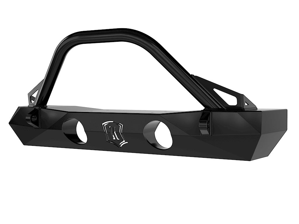 18-Up Jeep Wrangler JL / 20-Up Gladiator JT Pro Series Front Bumper w/ Bar & Tabs ICON Impact Series Offroad Armor