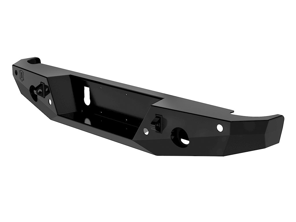 20-Up Jeep Gladiator JT Pro Series Rear Bumper ICON Impact Series Offroad Armor