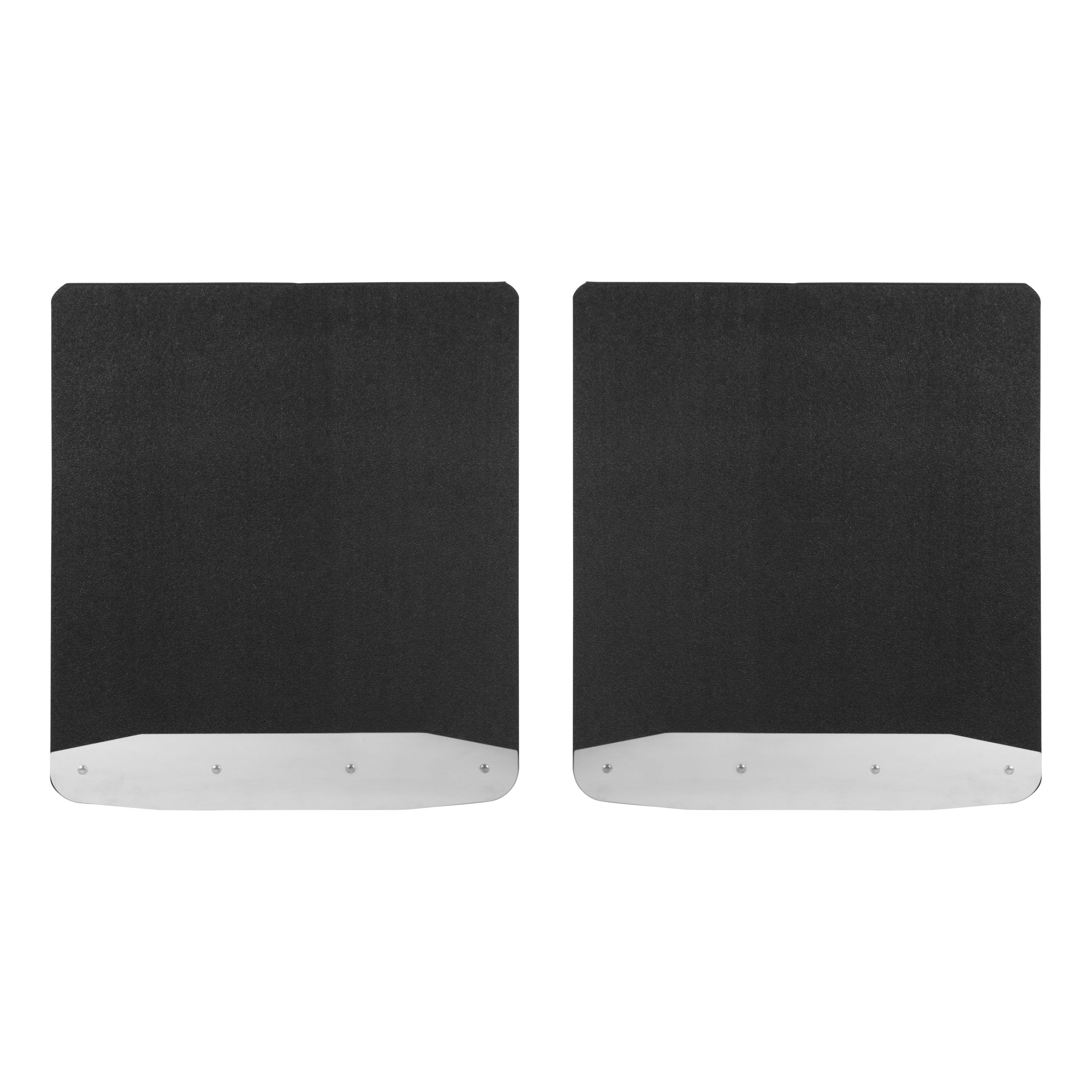 LUVERNE Rear Dually 20" x 23" Rubber Mud Guards, 2017-2026 Ford F-250/F-350/F-450 Super Duty