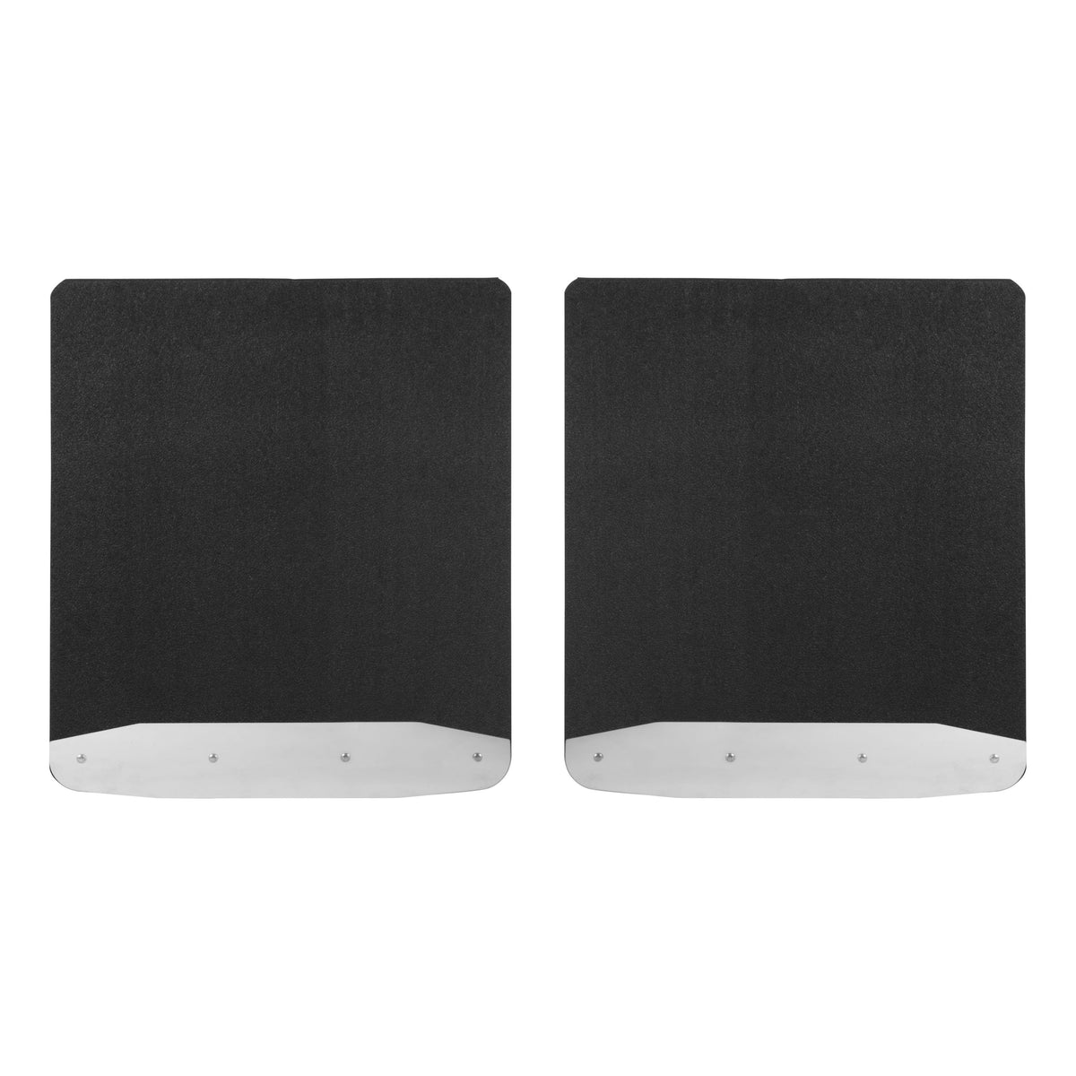 LUVERNE Rear Dually 20" x 23" Rubber Mud Guards, 2017-2026 Ford F-250/F-350/F-450 Super Duty