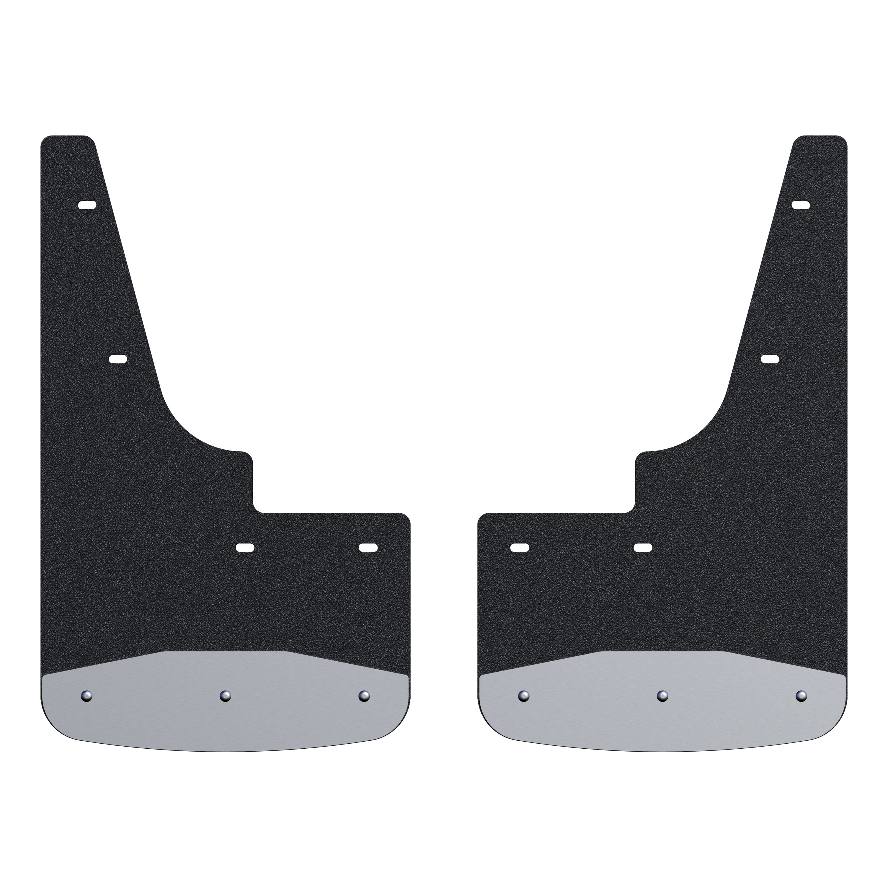 LUVERNE Front 12" x 20" Textured Rubber Mud Guards, 2019-2023 Ford Ranger