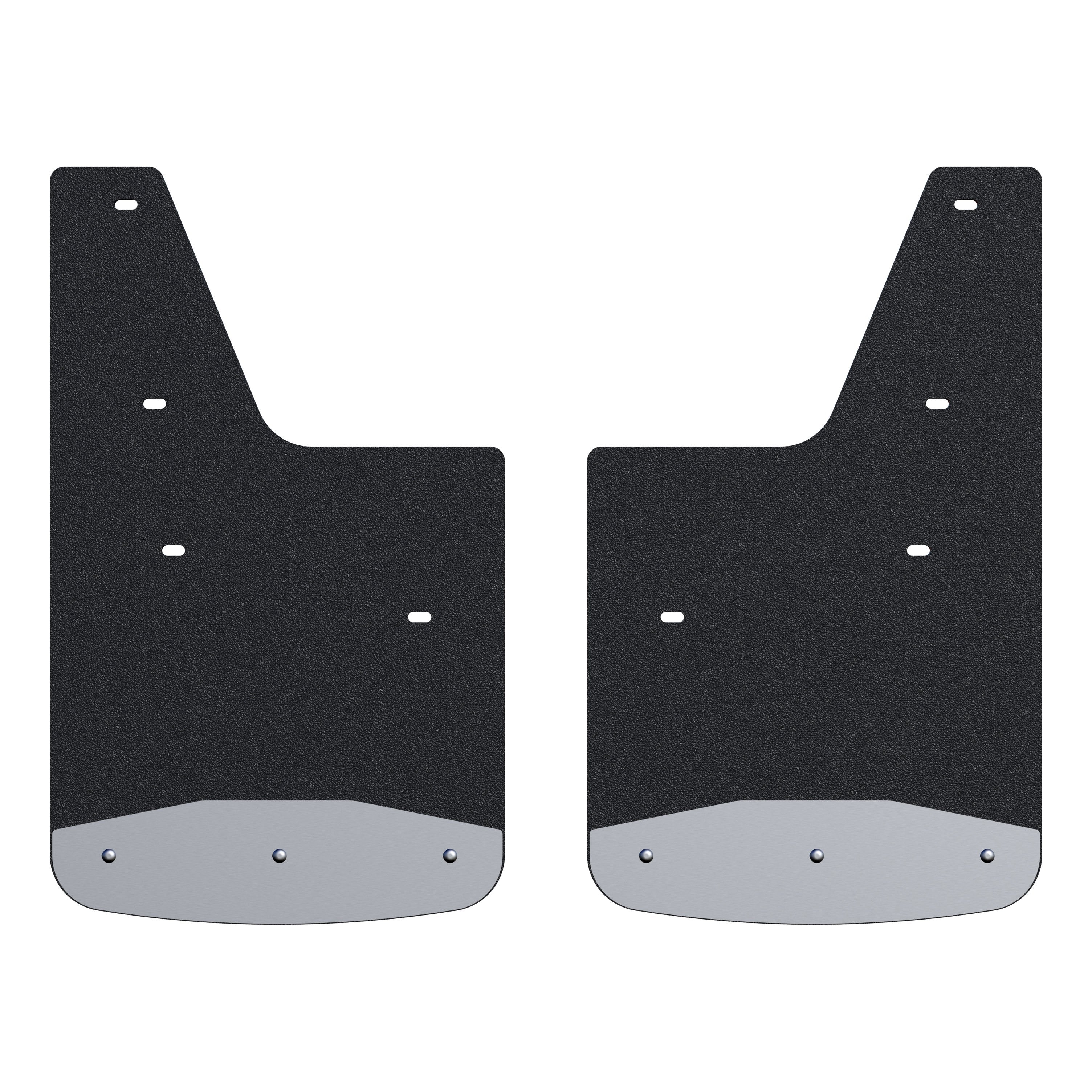 LUVERNE Rear 12" x 20" Textured Rubber Mud Guards, 2019-2023 Ford Ranger