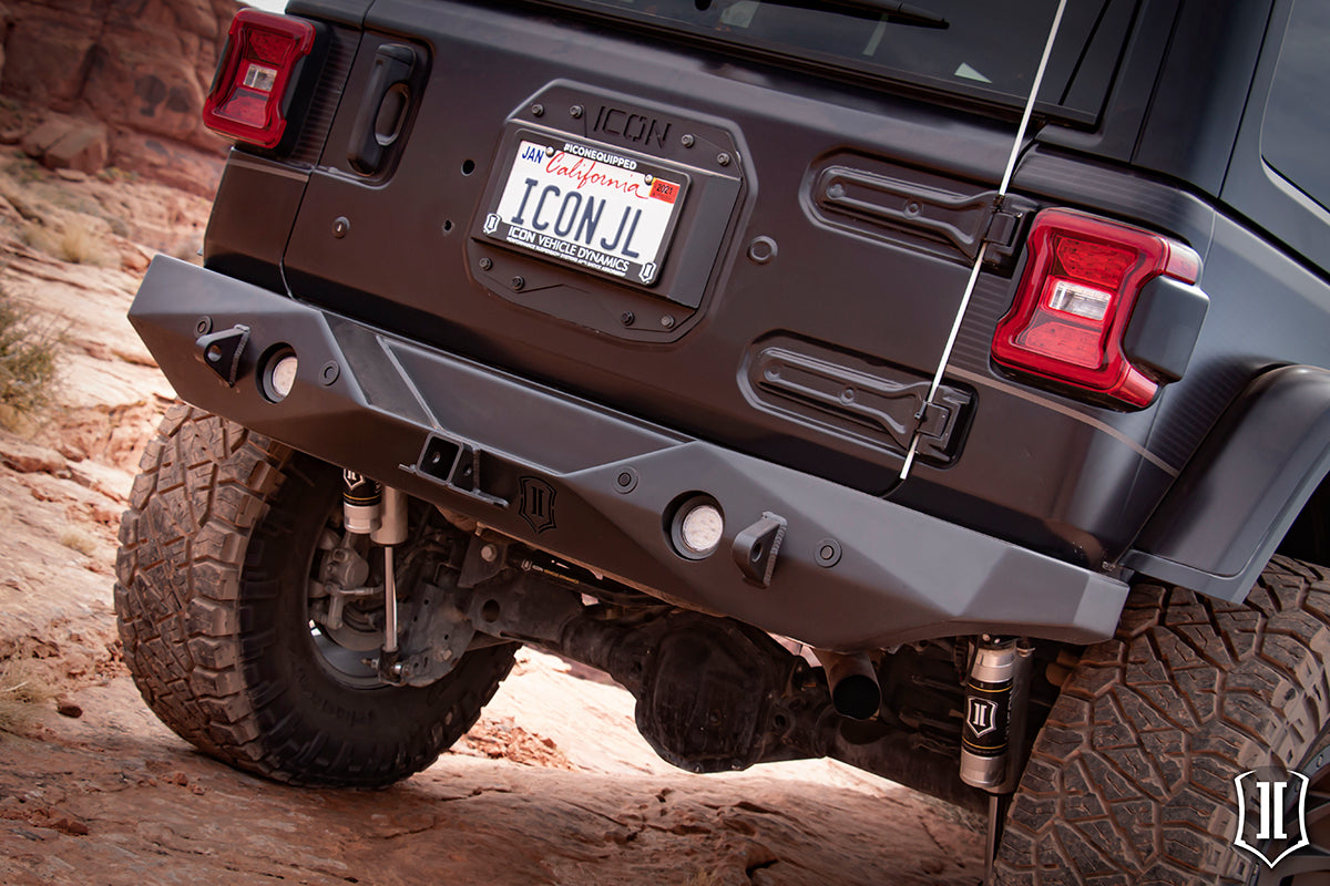 2.5 Inch Rubber Grommet LED Reverse Light Kit ICON Impact Series Offroad Armor