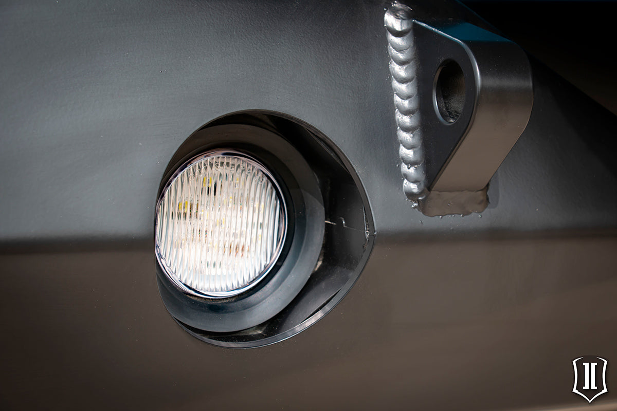 2.5 Inch Rubber Grommet LED Reverse Light Kit ICON Impact Series Offroad Armor