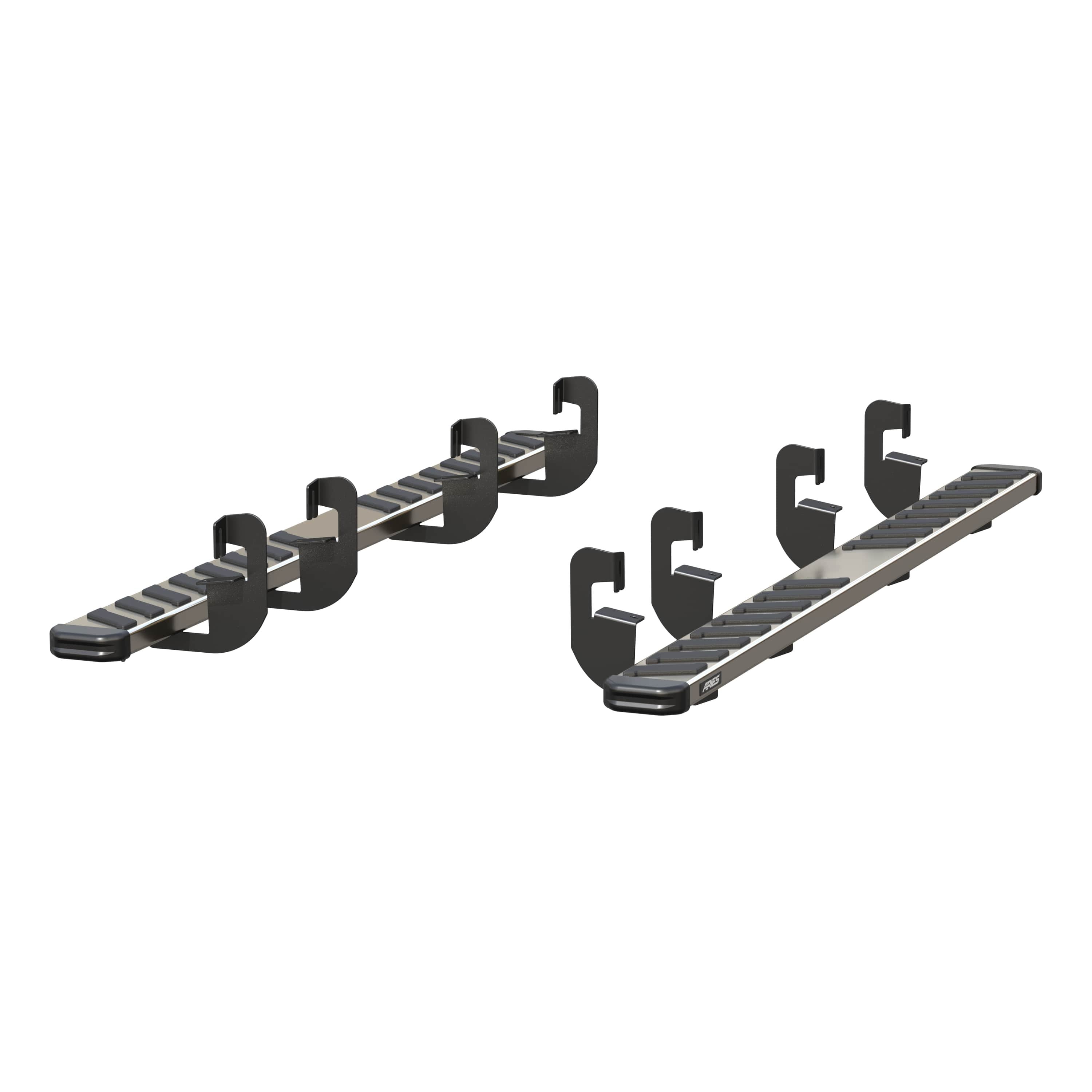 ARIES NovaTrac 6" x 91" Polished Stainless Running Boards, 2019-2026 Chevy/GMC Silverado/Sierra 1500, 2020-2026 Chevy/GMC Silverado/Sierra 2500HD/3500HD