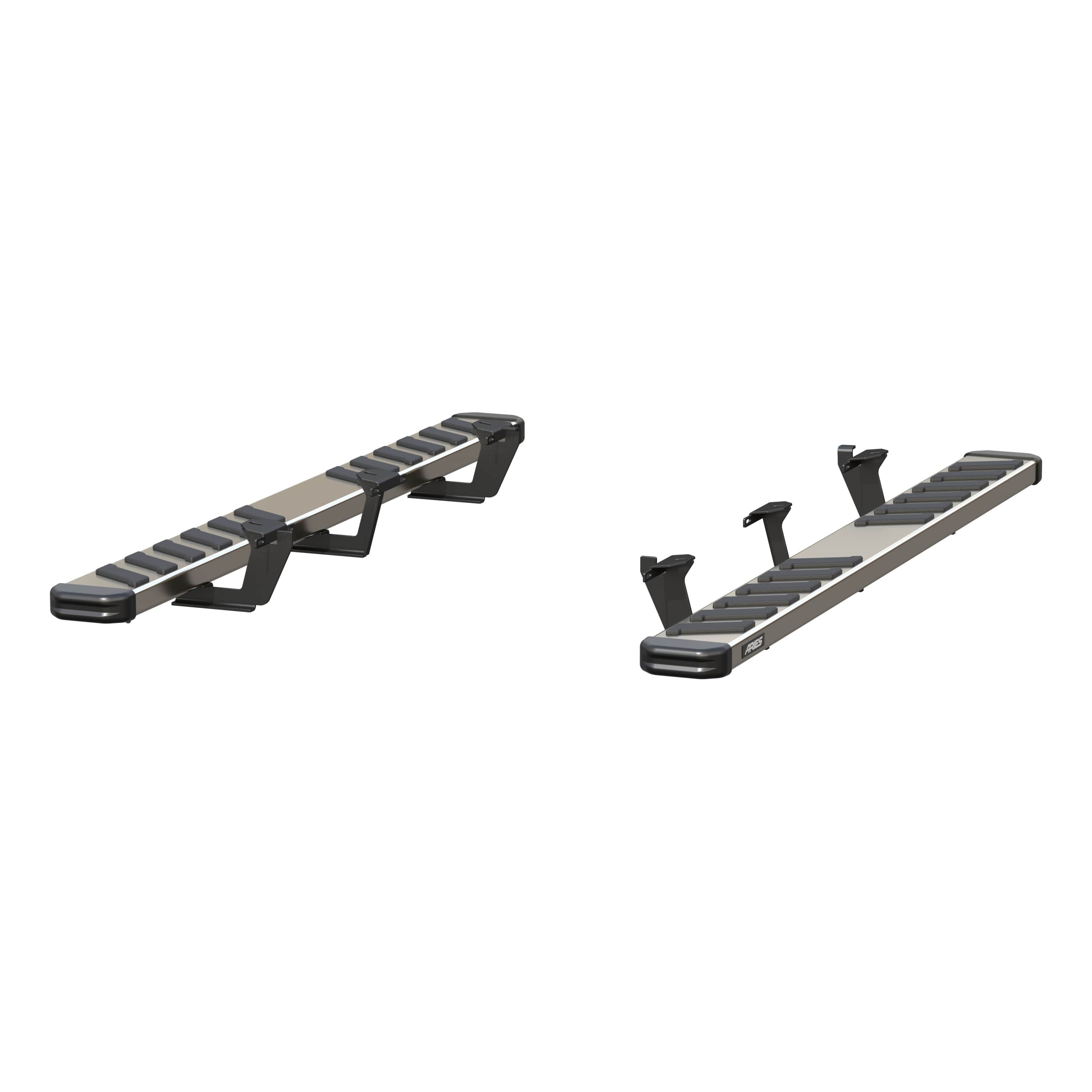 ARIES NovaTrac 6" x 75" Polished Stainless Running Boards, 2011-2026 Dodge Durango