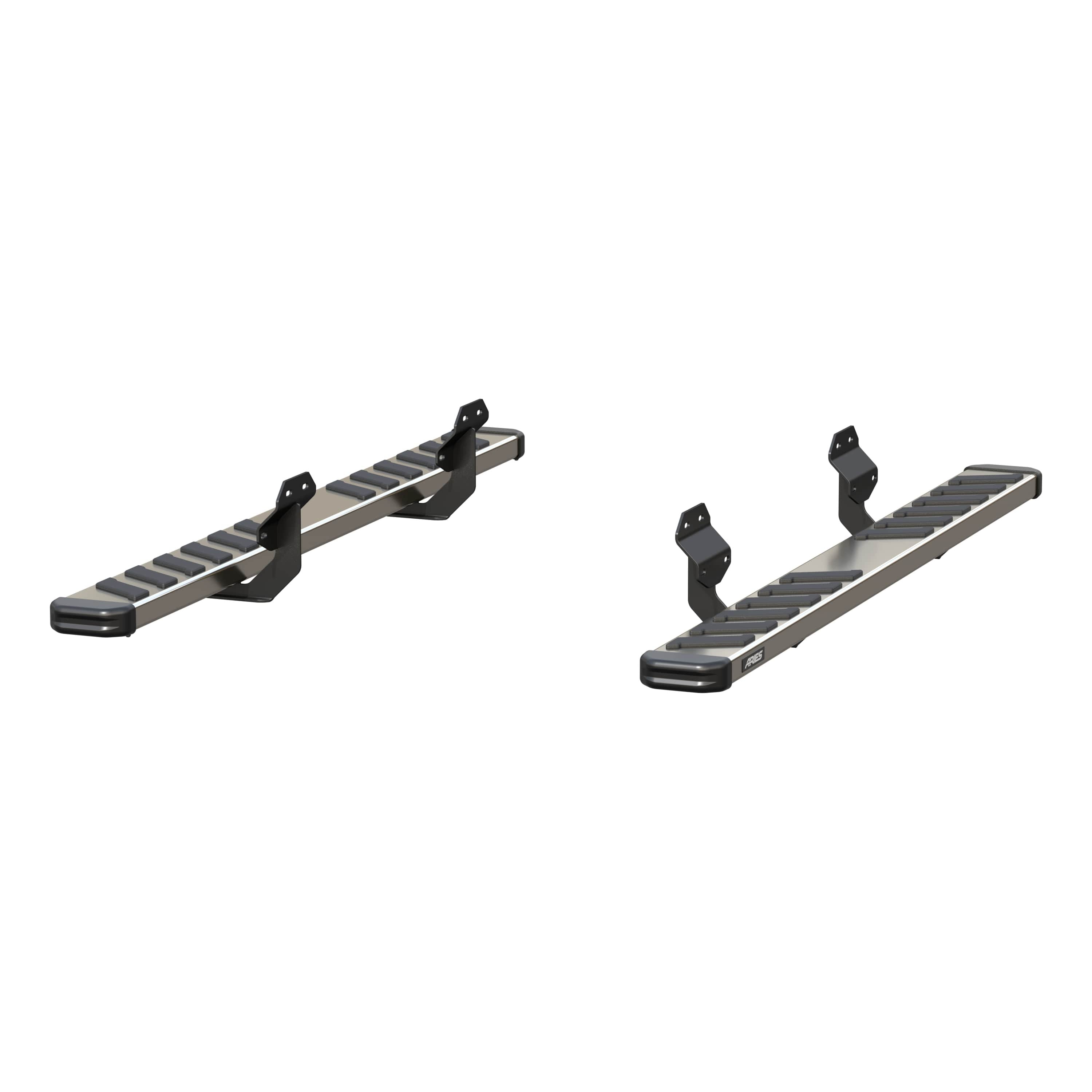 ARIES NovaTrac 6" x 75" Running Boards, 2015-2026 Ford F-150, 2017-2026 Ford F-250/F-350/F-450/F-550 Super Duty