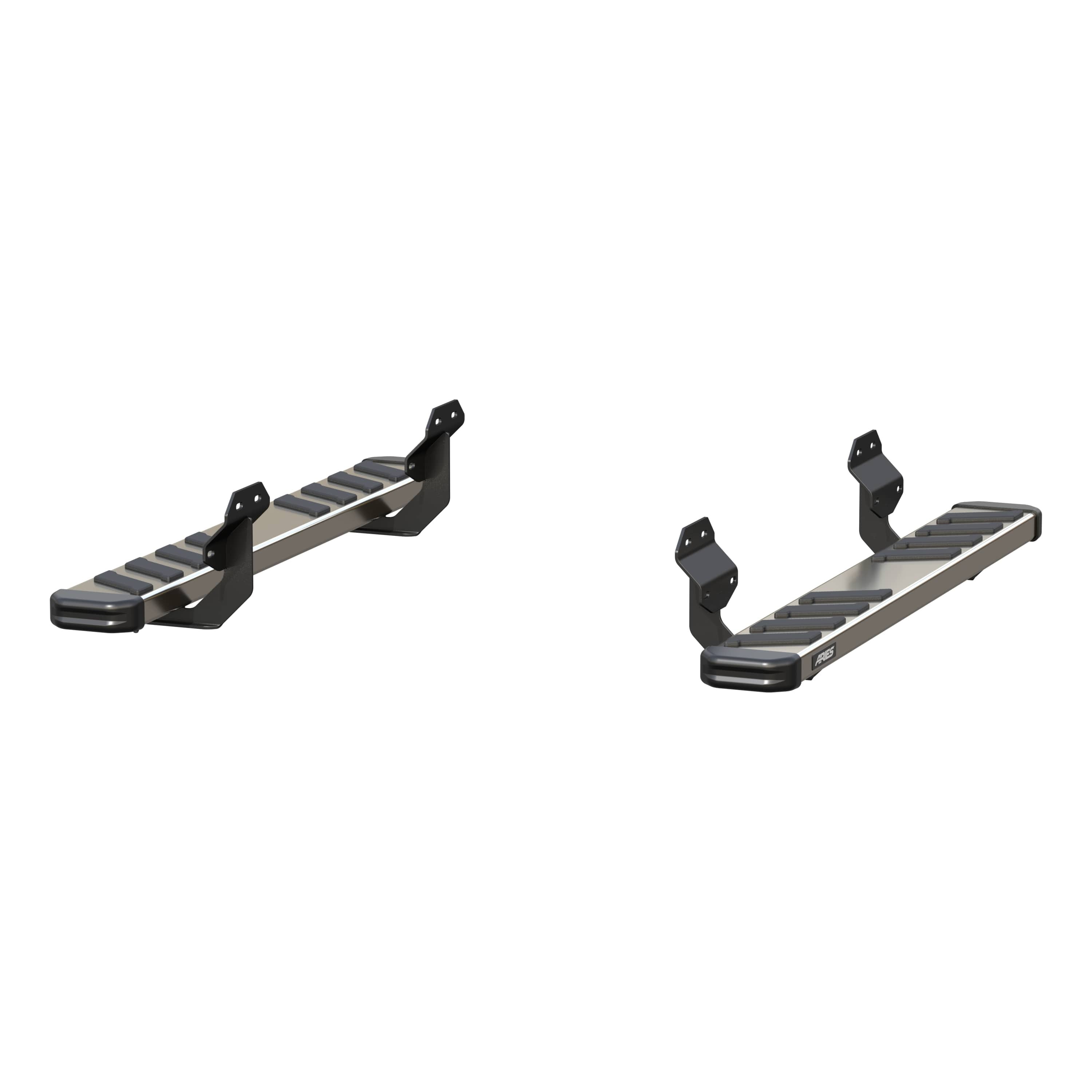 ARIES NovaTrac 6" x 53" Polished Stainless Running Boards, 2015-2026 Ford F-150, 2017-2026 Ford F-250/F-350/F-450/F-550 Super Duty