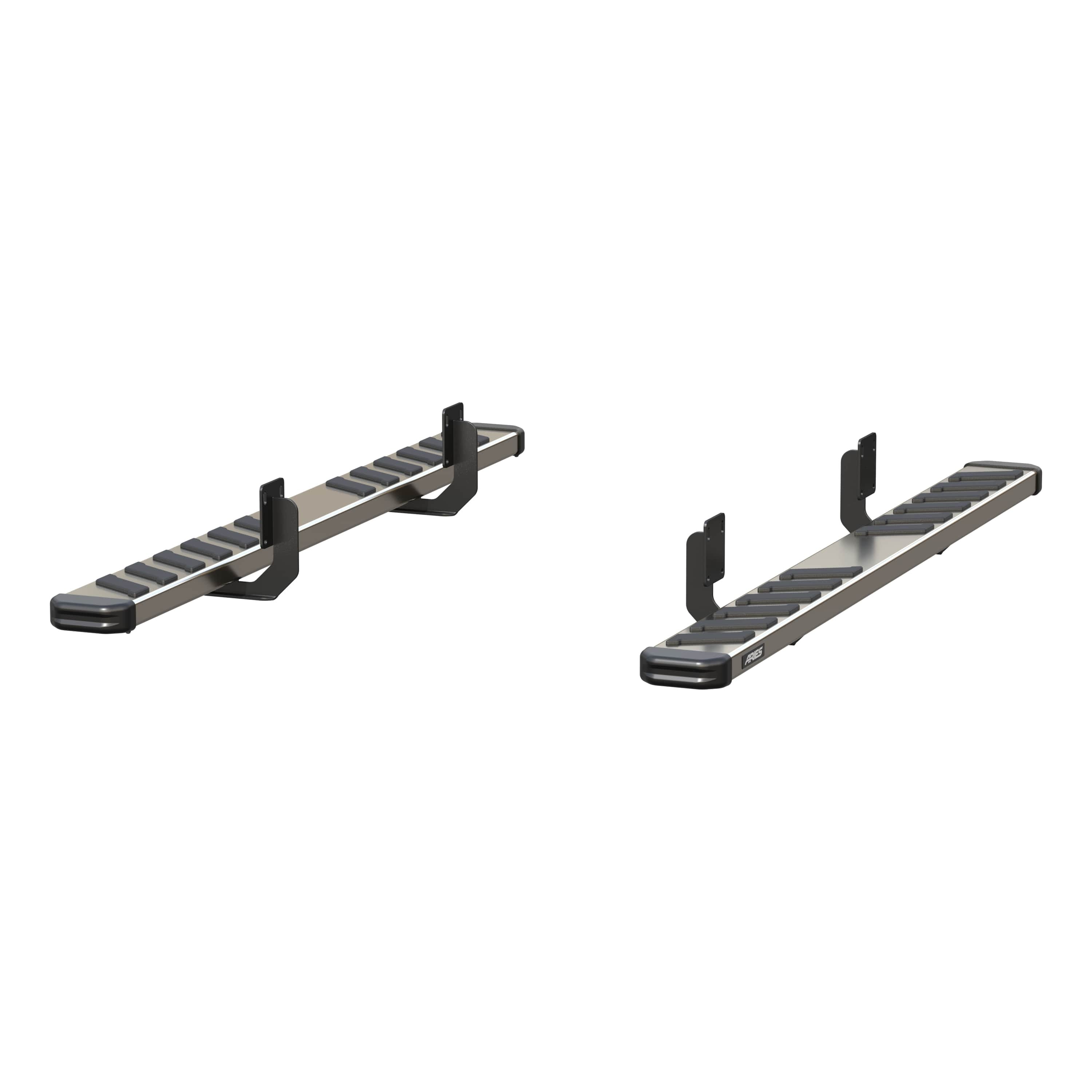 ARIES NovaTrac 6" x 75" Polished Stainless Running Boards, 1999-2016 Ford F-250/F-350 Super Duty