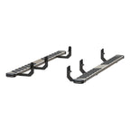 ARIES NovaTrac 6" x 85" Polished Stainless Running Boards, 2016-2024 Nissan TITAN XD, 2017-2024 Nissan TITAN