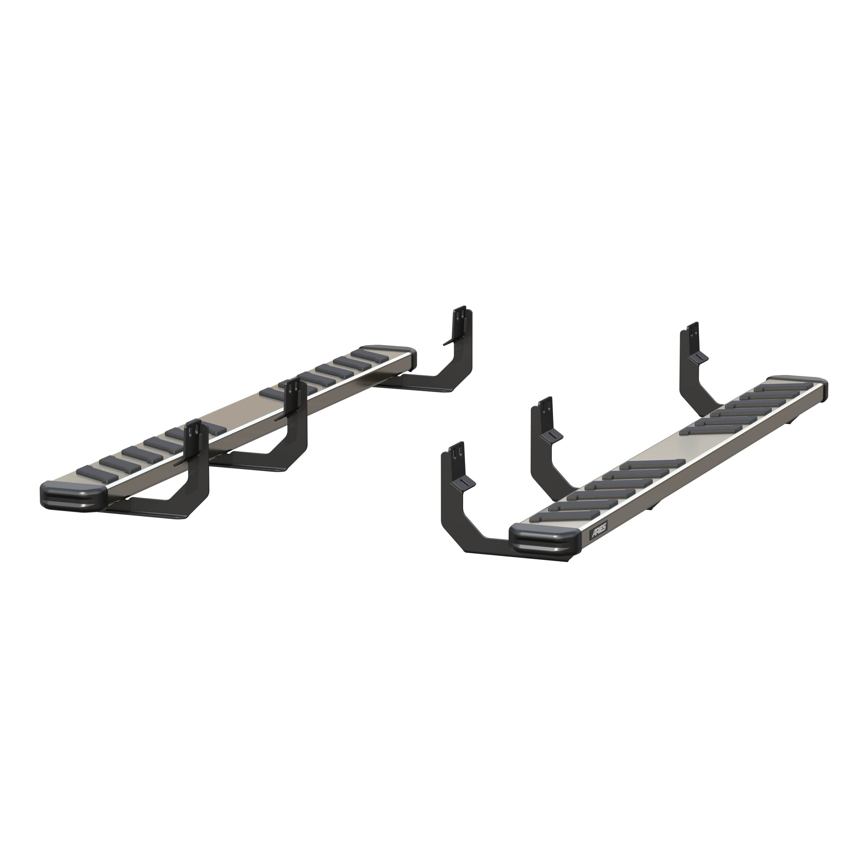 ARIES NovaTrac 6" x 75" Polished Stainless Running Boards, 2017-2018 Nissan TITAN