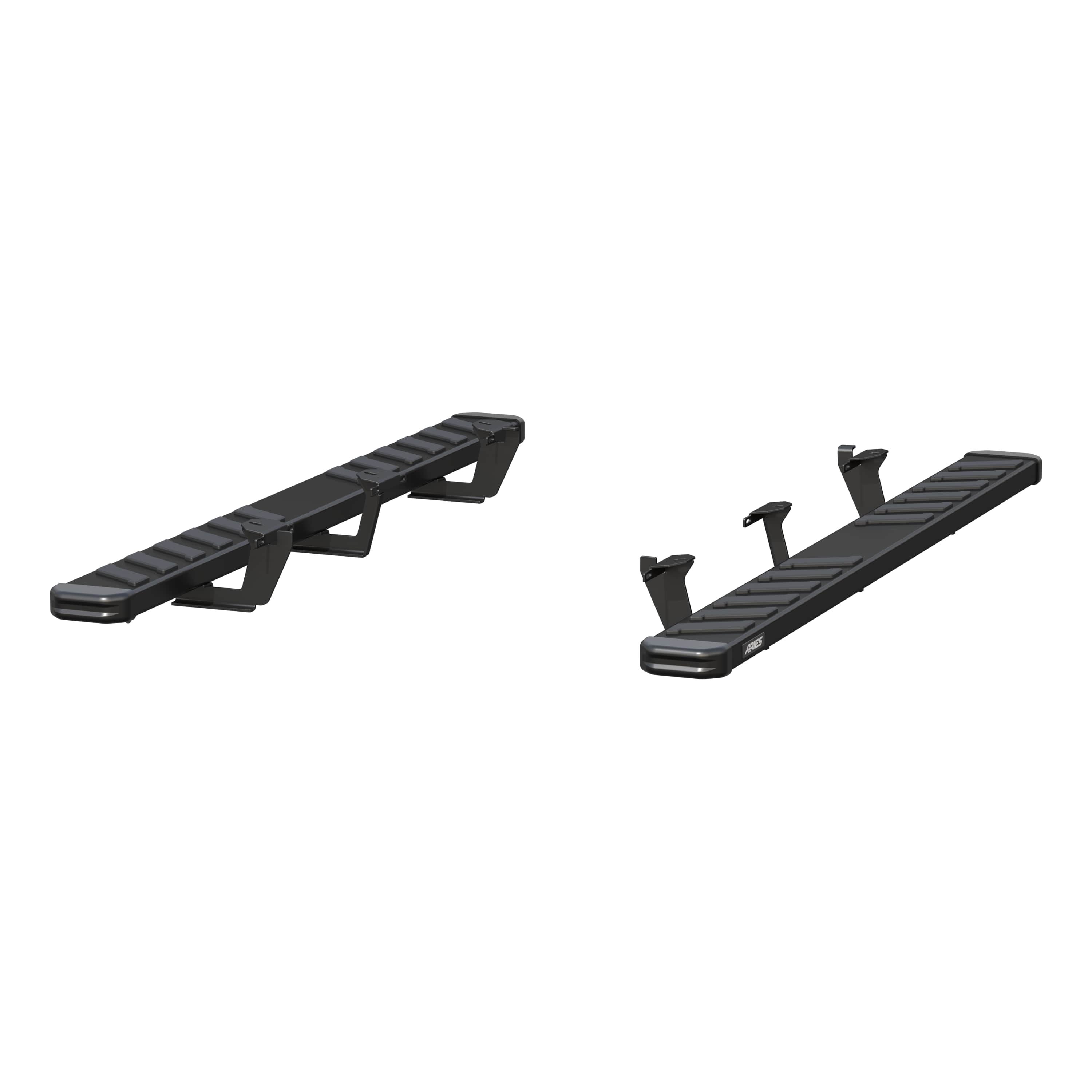 ARIES NovaTrac 6" x 75" Black E-Coat Steel Running Boards, 2011-2026 Dodge Durango