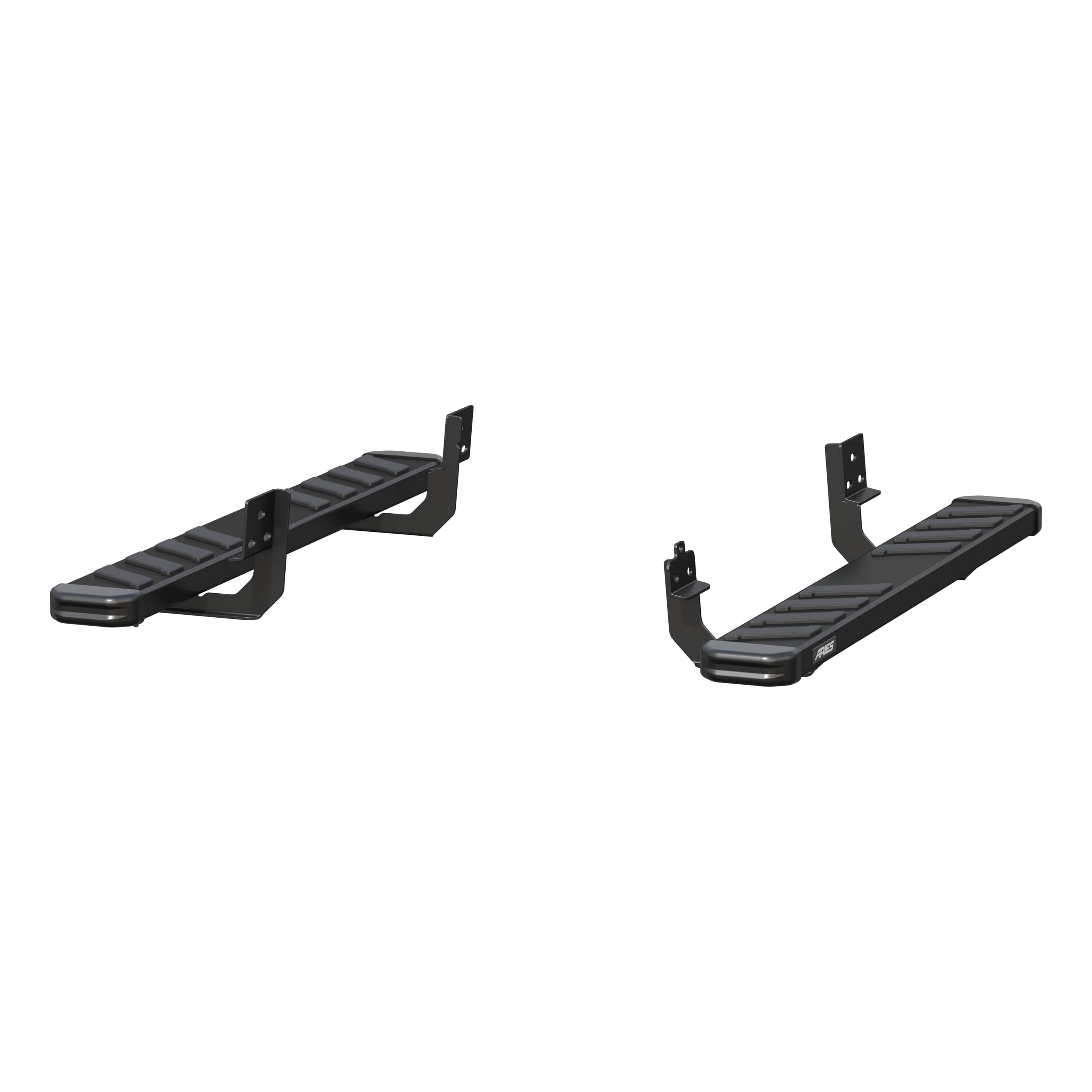 ARIES NovaTrac 6" x 53" Black E-Coat Steel Running Boards, 2019-2026 Ram 2500/3500