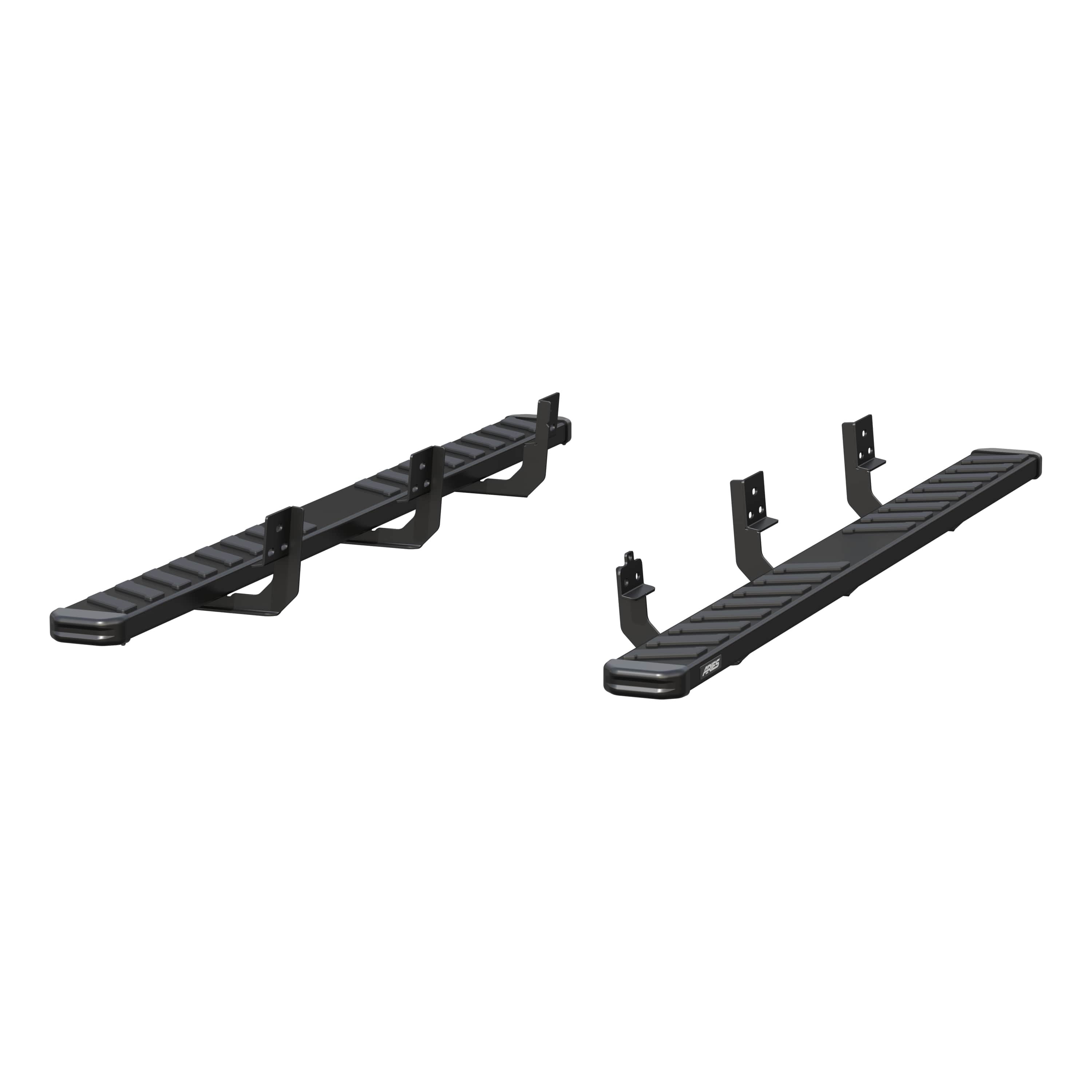 ARIES NovaTrac 6" x 91" Black E-Coat Steel Running Boards, 2019-2026 Ram 2500/3500
