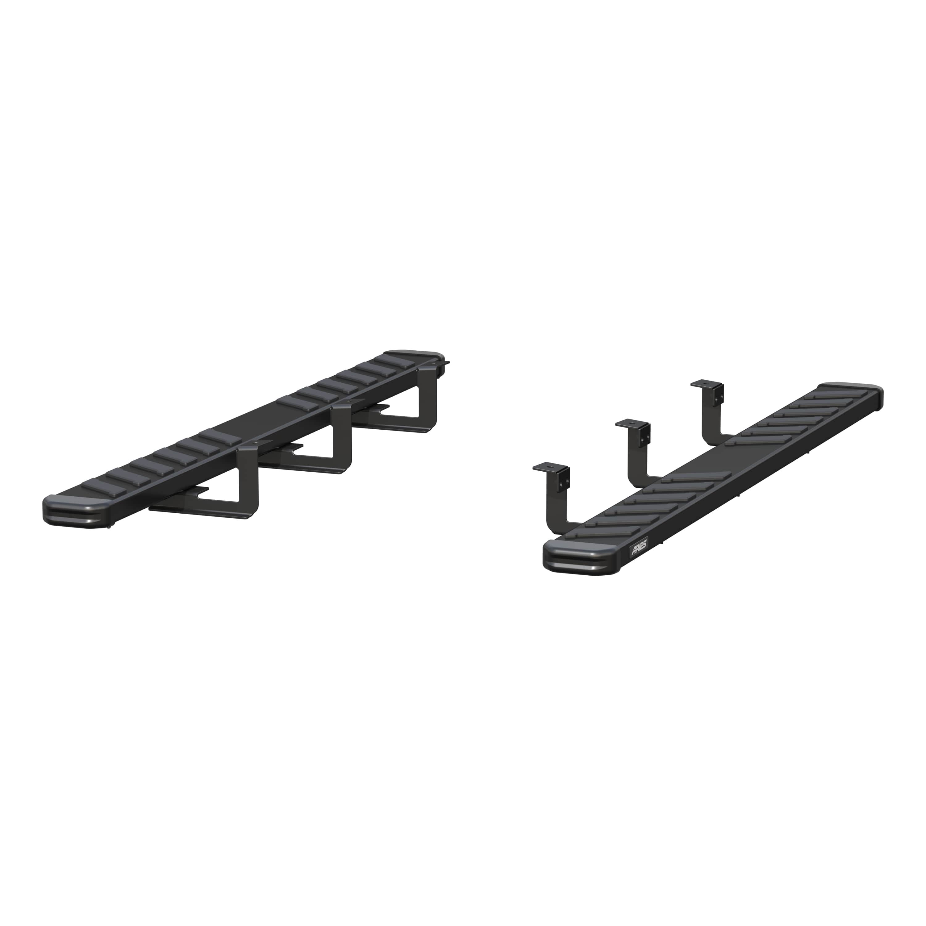 ARIES NovaTrac 6" x 75" Black E-Coat Steel Running Boards, 2020-2026 Ford Explorer