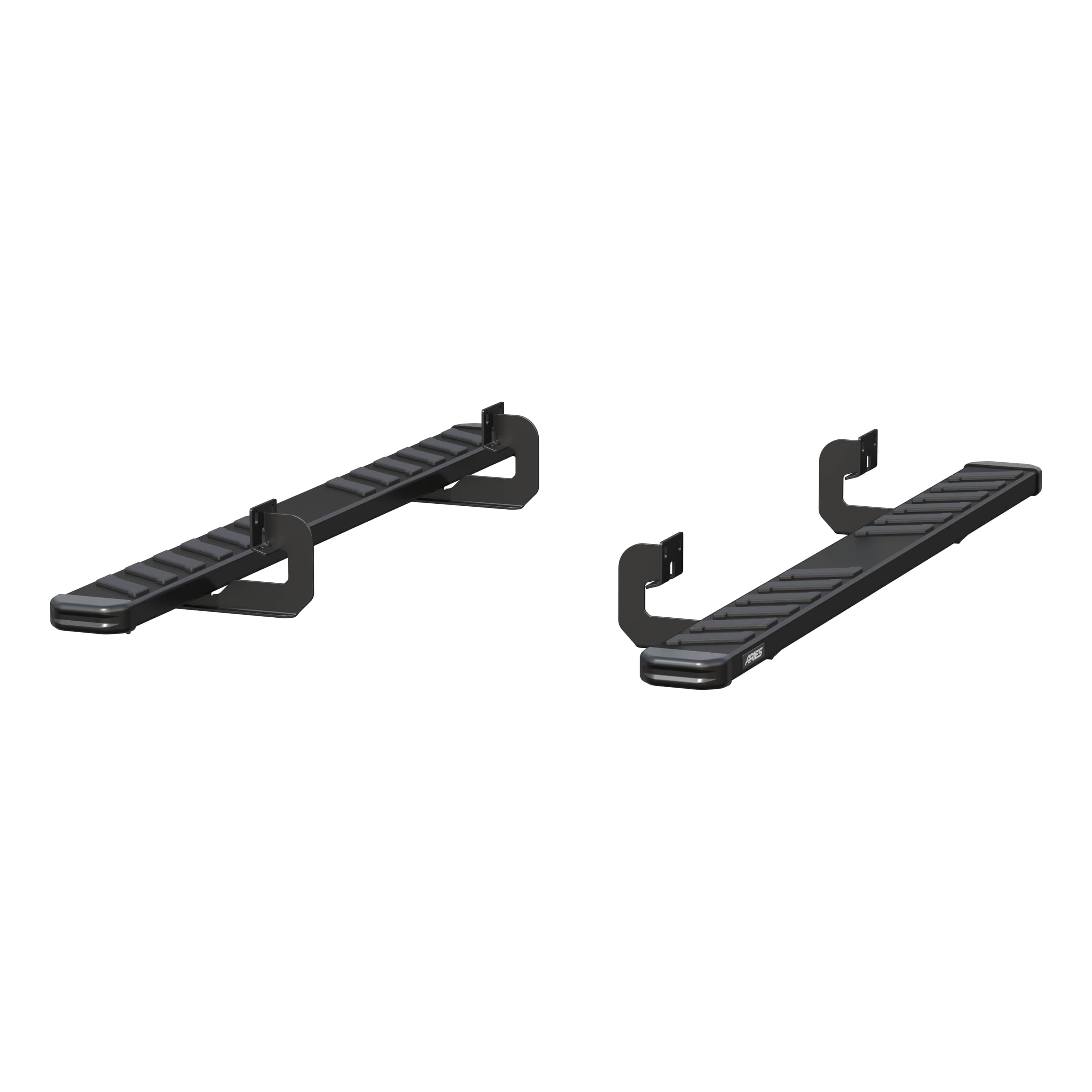 ARIES NovaTrac 6" x 75" Black E-Coat Steel Running Boards, 2009-2014 Ford F-150
