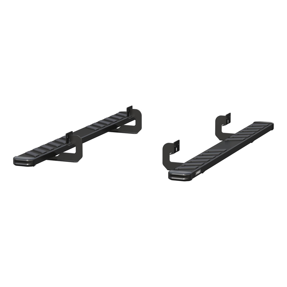 ARIES NovaTrac 6" x 75" Black E-Coat Steel Running Boards, 2009-2014 Ford F-150