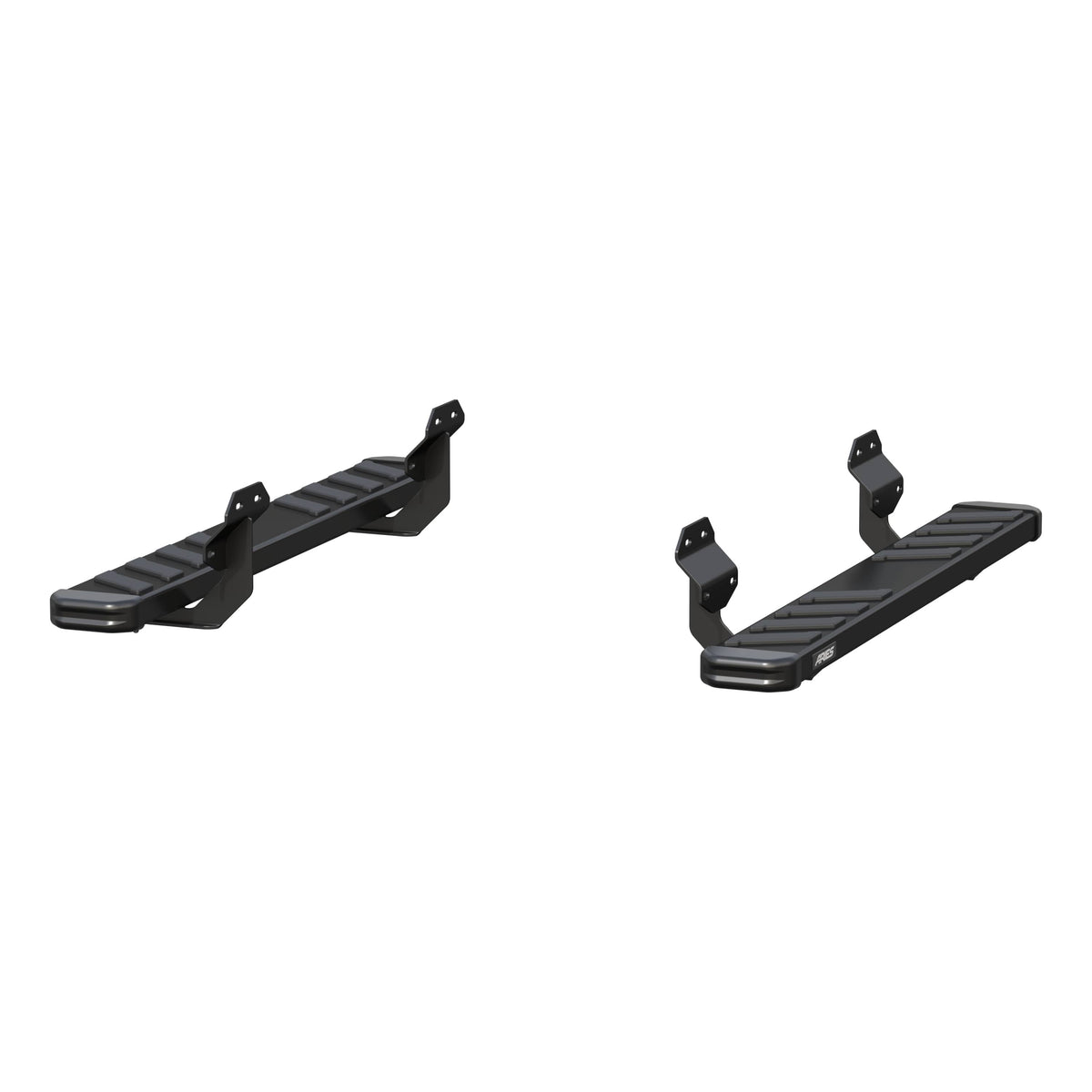 ARIES NovaTrac 6" x 53" Black E-Coat Steel Running Boards, 2015-2026 Ford F-150, 2017-2026 Ford F-250/F-350/F-450/F-550 Super Duty