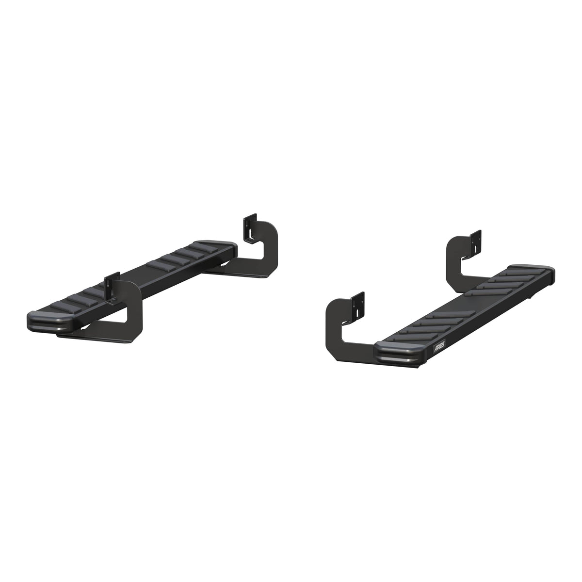 ARIES NovaTrac 6" x 53" Black E-Coat Steel Running Boards, 2009-2014 Ford F-150