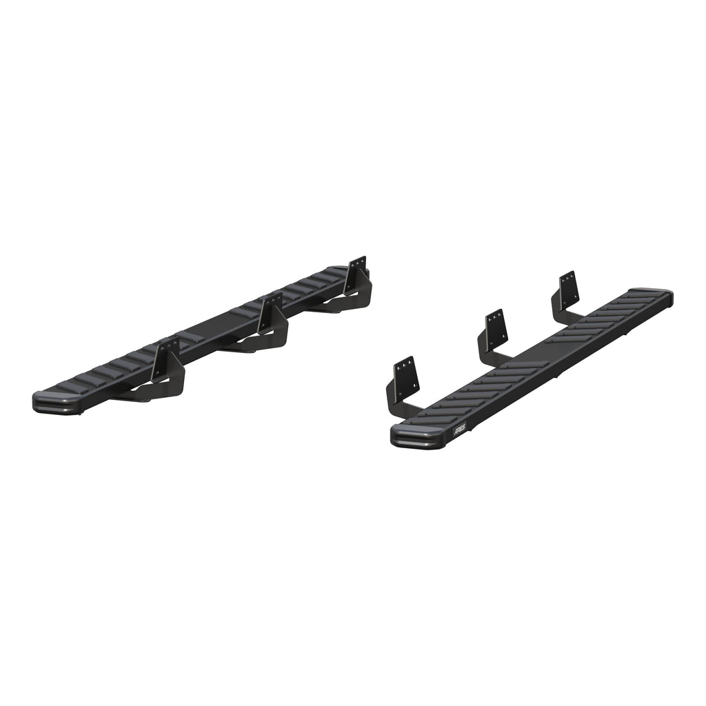 ARIES NovaTrac 6" x 91" Black E-Coat Steel Running Boards, 2019-2026 Ram 1500