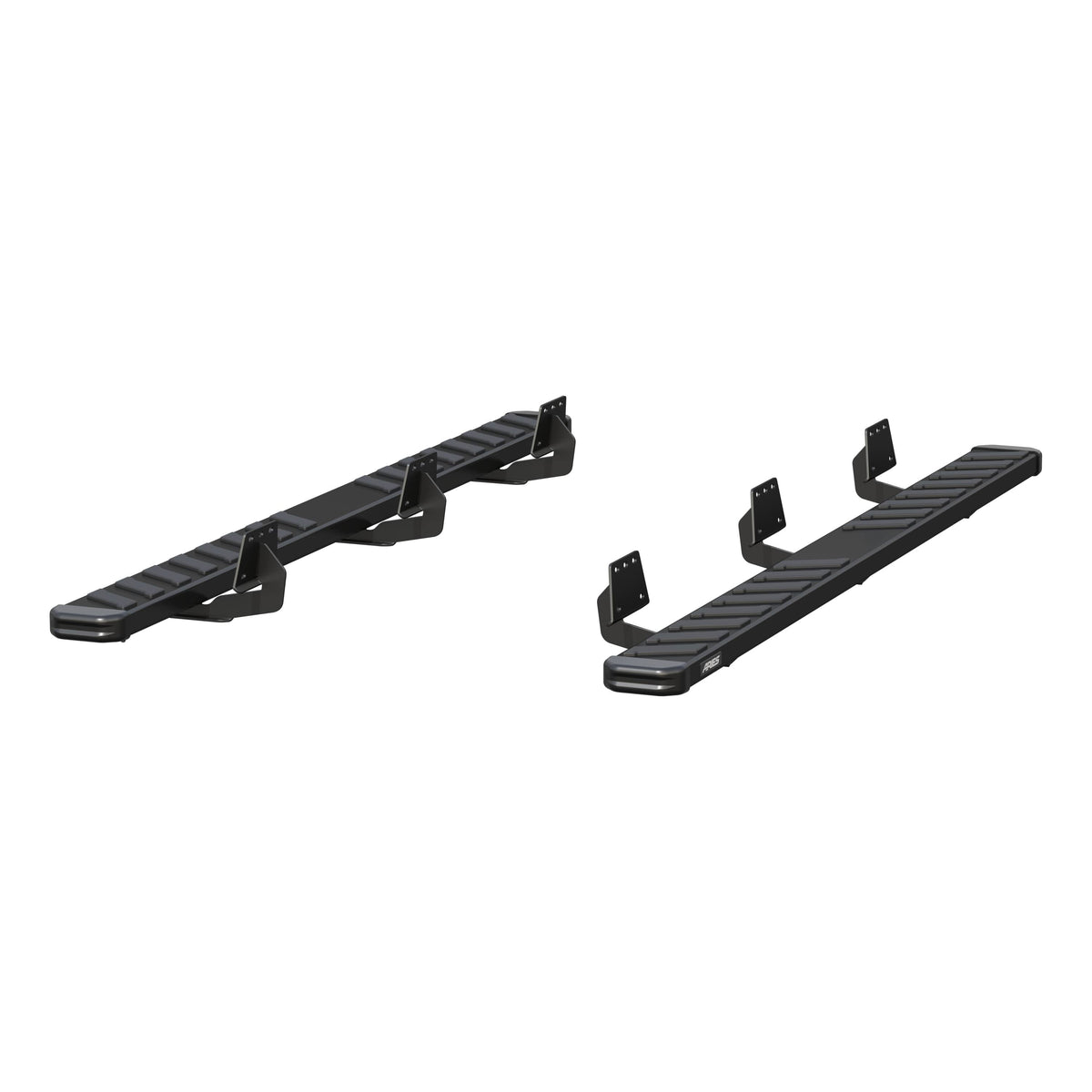 ARIES NovaTrac 6" x 91" Black E-Coat Steel Running Boards, 2019-2026 Ram 1500
